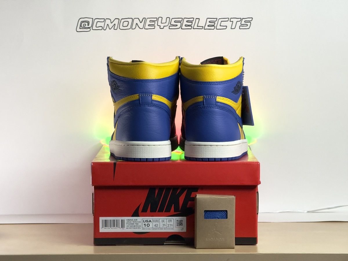 Jordan Brand Jordan 1 High OG “Reverse Laney” Size US 8.5 / EU 41-42 - 4 Thumbnail