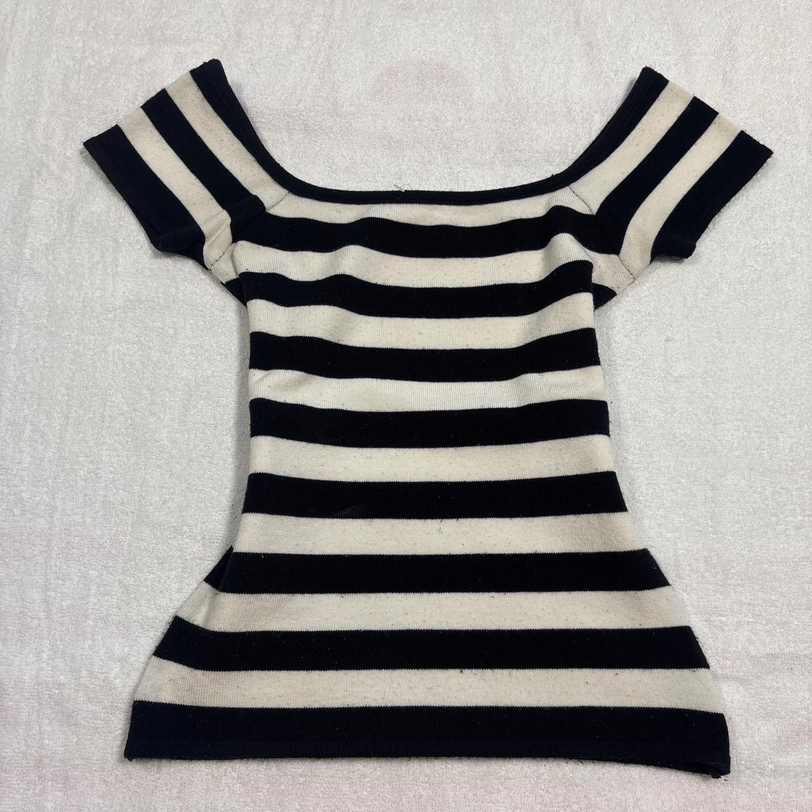 Other y2k grunge striped fitted top Size M / US 6-8 / IT 42-44 - 1 Thumbnail