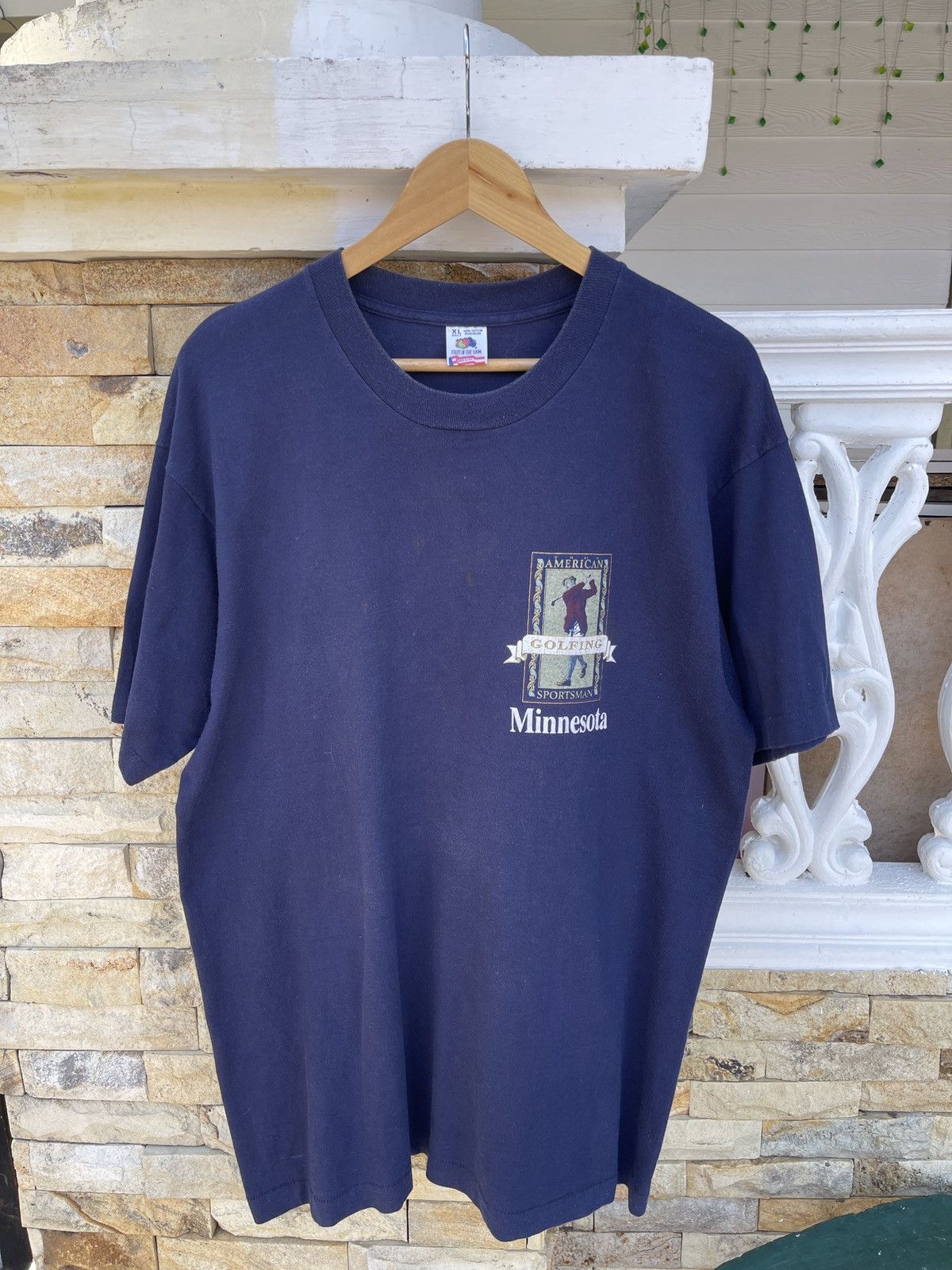 Vintage LastDrop🔥Rare🔥Vintage 90s American Sportsman Golfing T-Shirt Size US XL / EU 56 / 4 - 5 Thumbnail