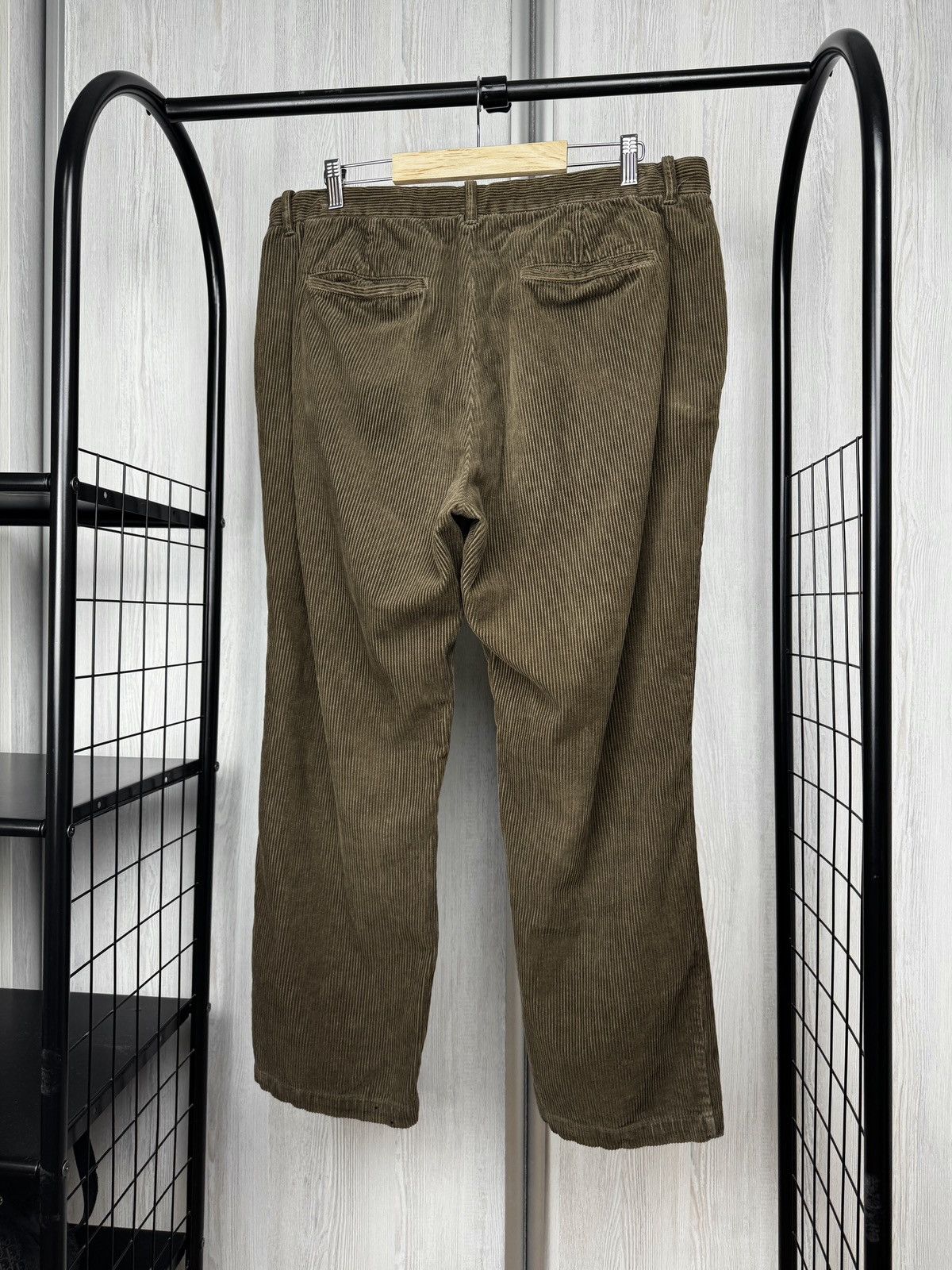 Allsaints Allsaints Brook Corduroy Straight Khaki Trousers Size US 36 / EU 52 - 5 Thumbnail