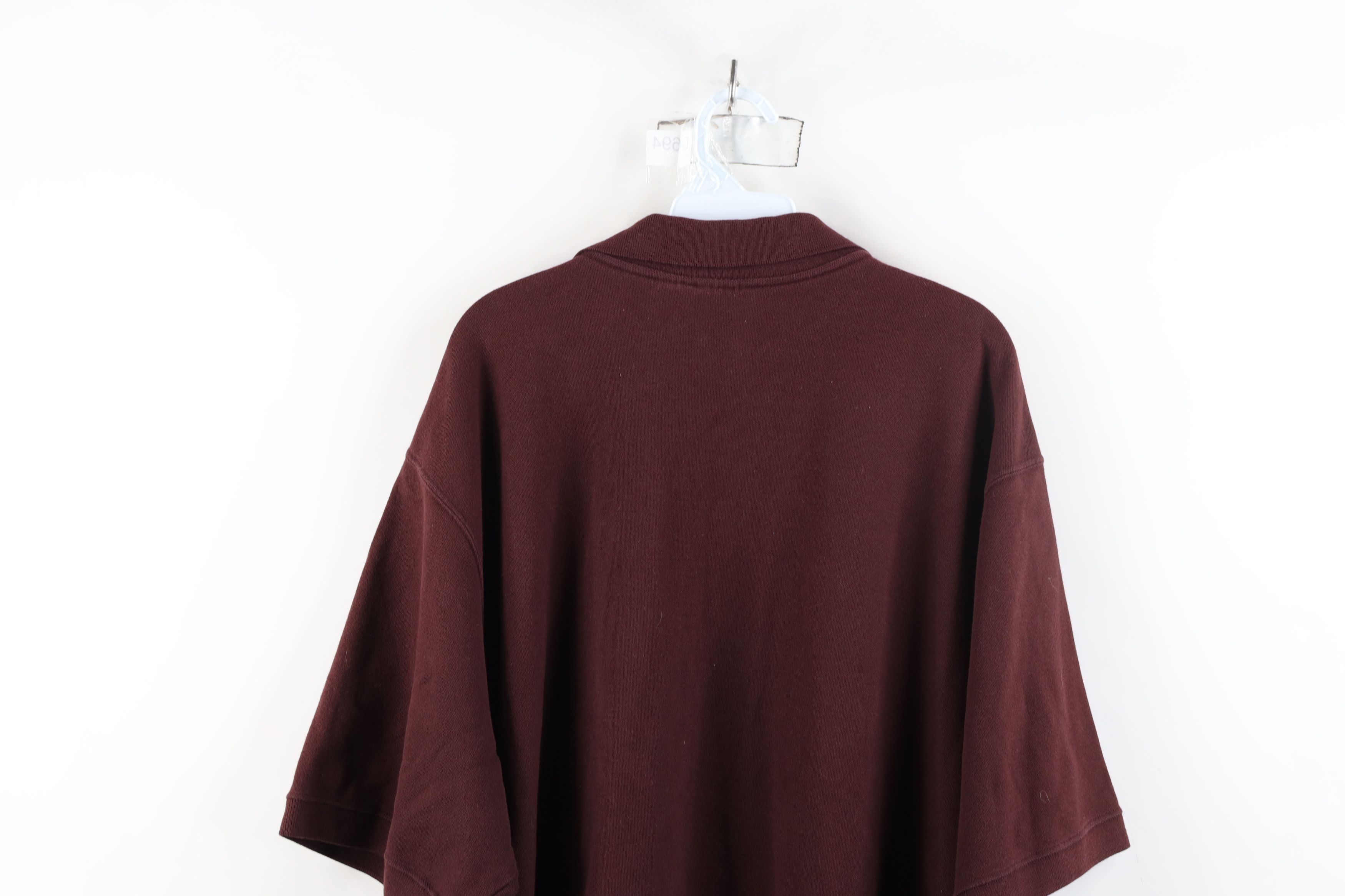 L.L. Bean × Vintage Vintage 90s LL Bean Heavyweight Collared Polo Shirt USA Size US XXL / EU 58 / 5 - 14 Thumbnail