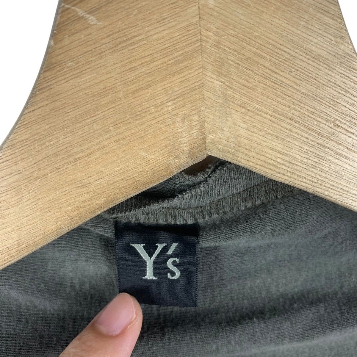 Designer × Vintage × Yohji Yamamoto Vintage Y’S yohji yamamoto cut n sewn grey women tee Size M / US 6-8 / IT 42-44 - 3 Thumbnail