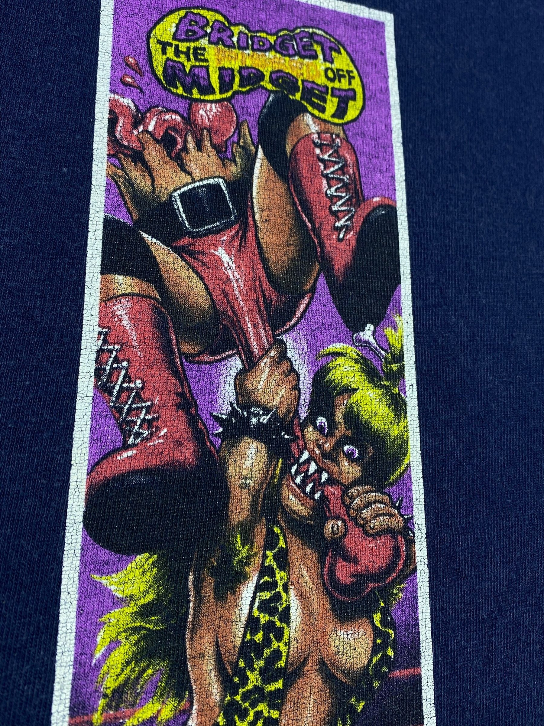 Shorty's Skateboards Shorty’s Skateboards NWB Bridget The Pissed Off Midget Shirt Size US S / EU 44-46 / 1 - 6 Thumbnail