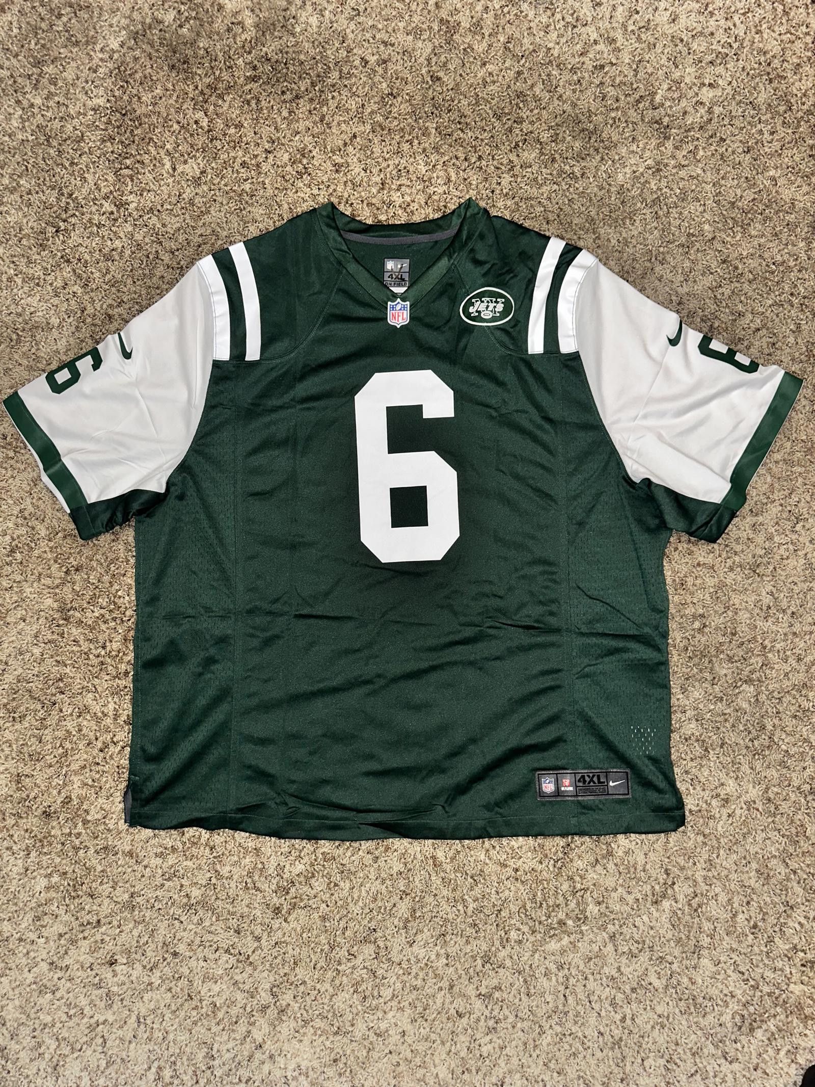 image of Men's Nfl New York Jets Mark Sanchez Nike Jersey in Green (Size 2XL)