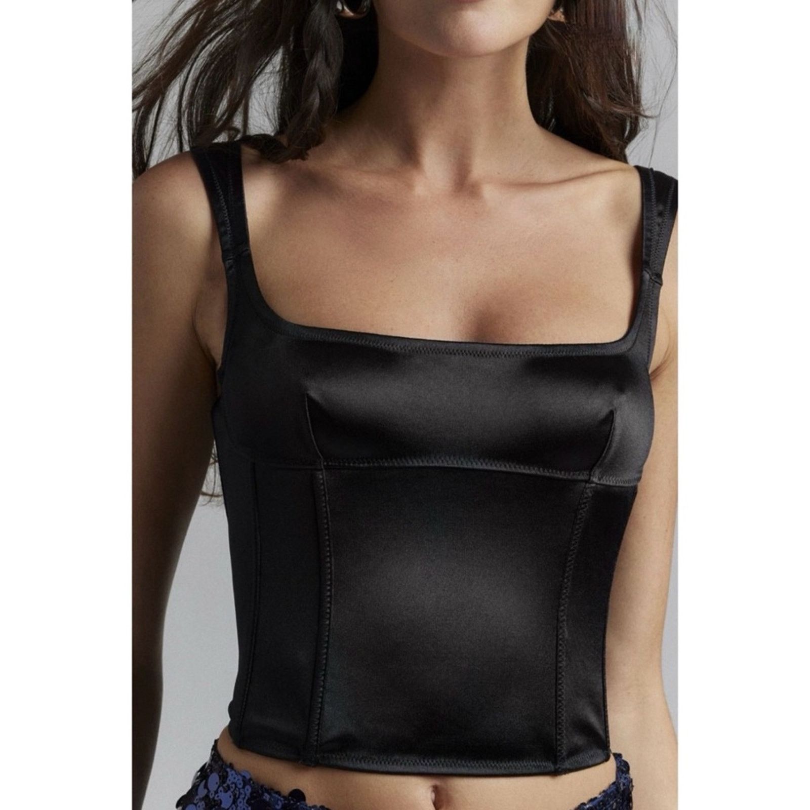 Urban Outfitters Urban Outfitters Out From Under Pillowtalk Satin Corset M Size M / US 6-8 / IT 42-44 - 15 Thumbnail