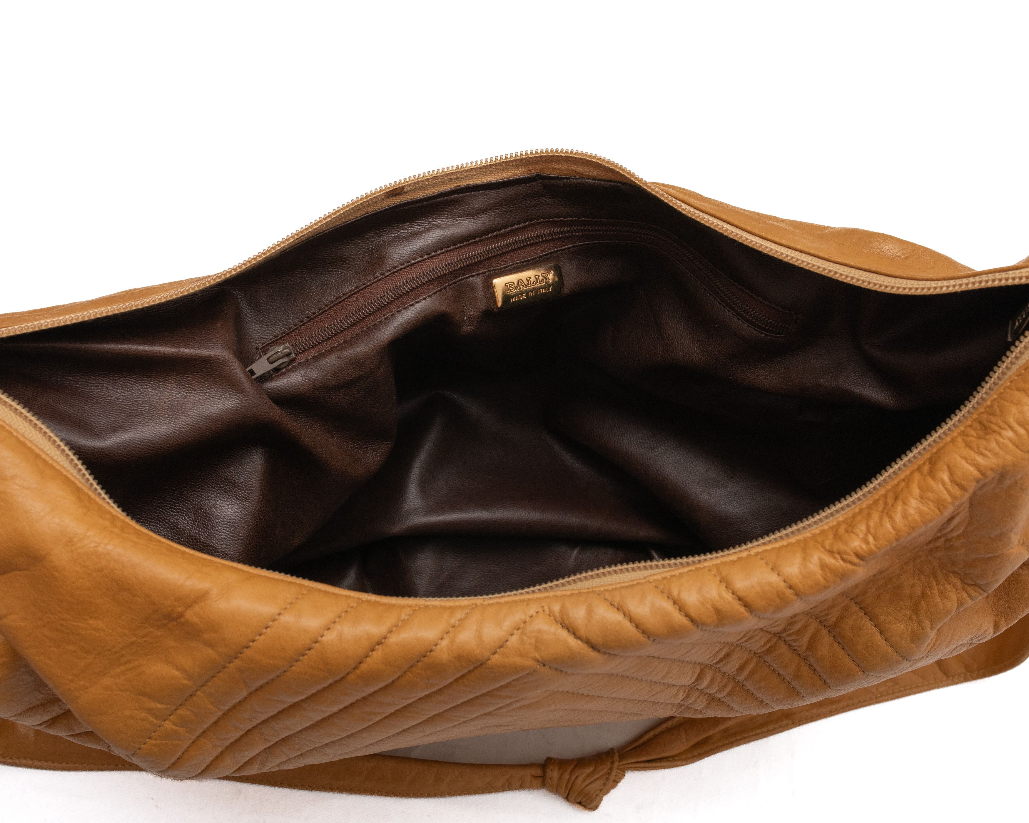 Bally BALLY Vintage Boho Croissant Leather Bag Size ONE SIZE - 6 Thumbnail