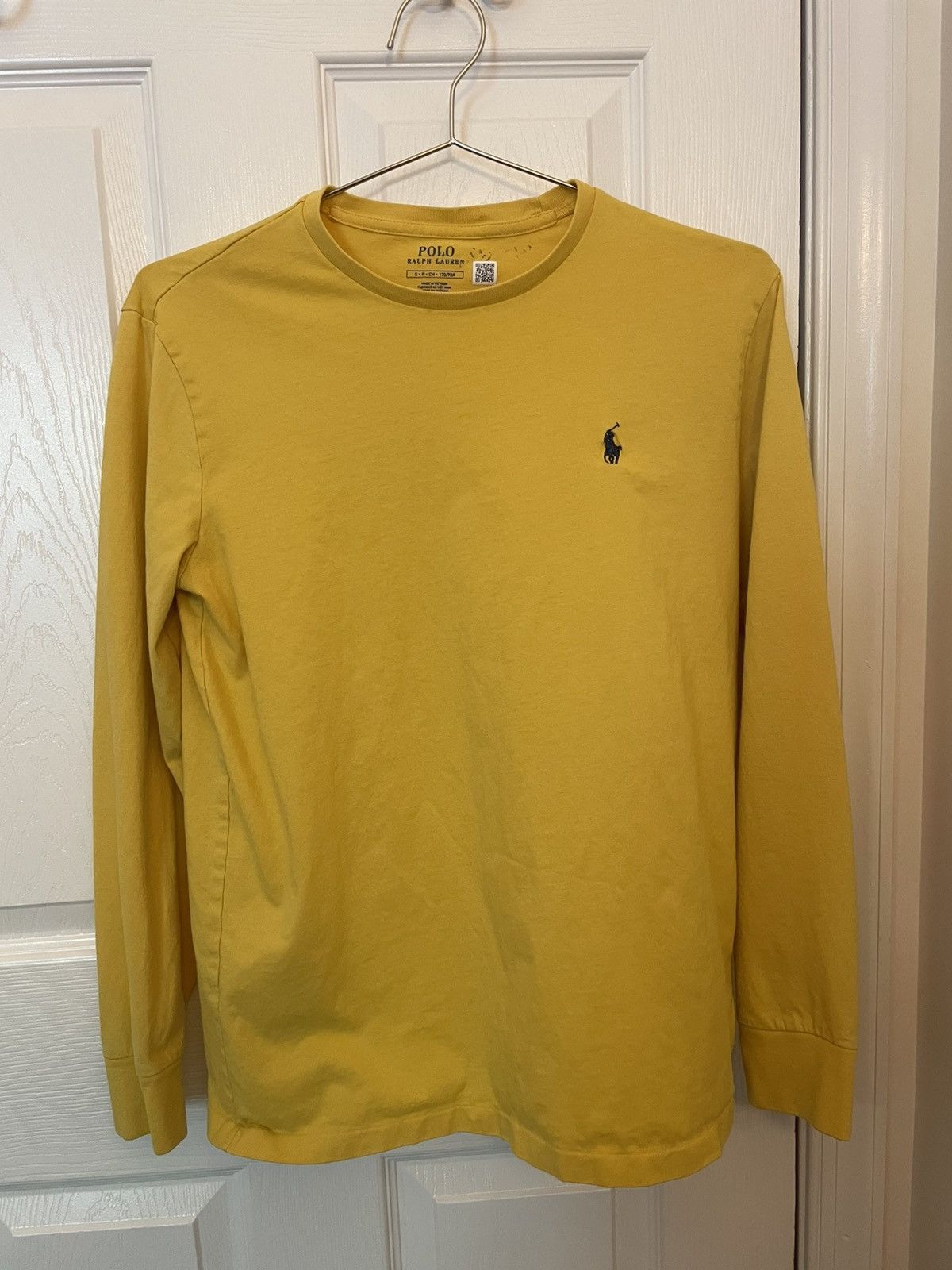 Polo Ralph Lauren Polo Ralph Lauren Yellow Long-sleeve Shirt Size US S / EU 44-46 / 1 - 1 Thumbnail