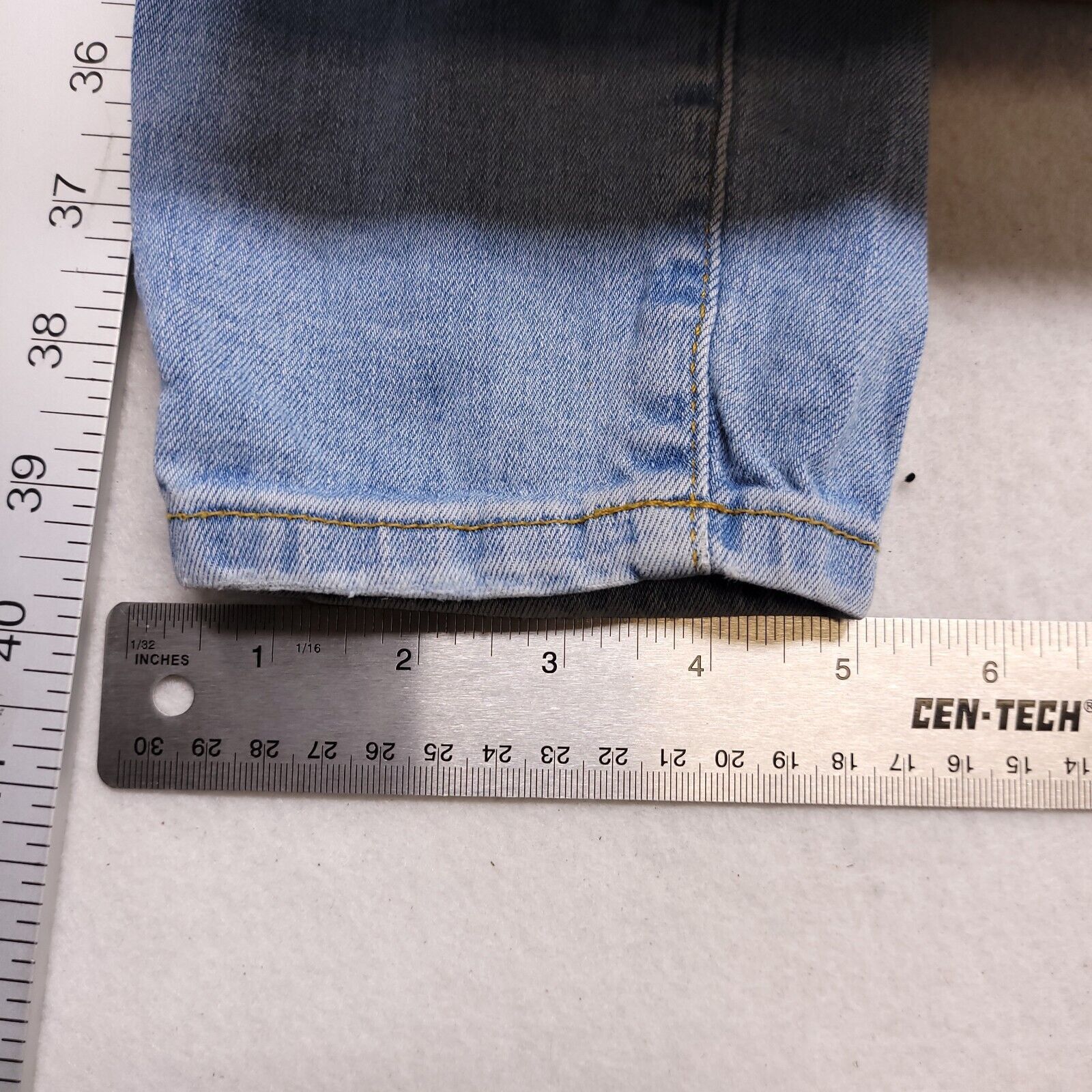 Forever 21 Forever 21 Button Zip Casual Denim Jeans Womens Size 25 Blue Size 23" - 6 Thumbnail