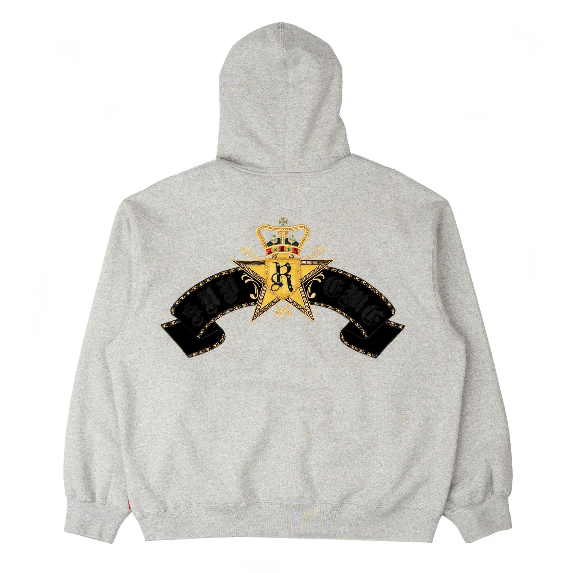 Antihero × Supreme SS14 Supreme x Anti- Hero Zip- Up Hoodie (Grey