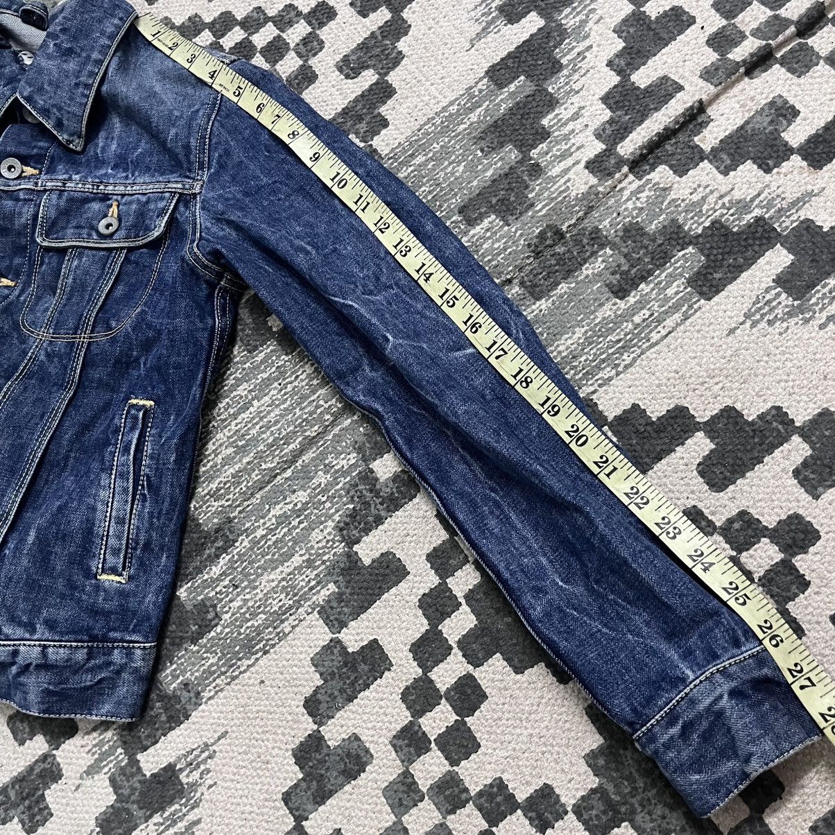 Blue Blue Japan Authentic Blue Blue Japan Distressed Denim Jacket Size US XS / EU 42 / 0 - 12 Thumbnail