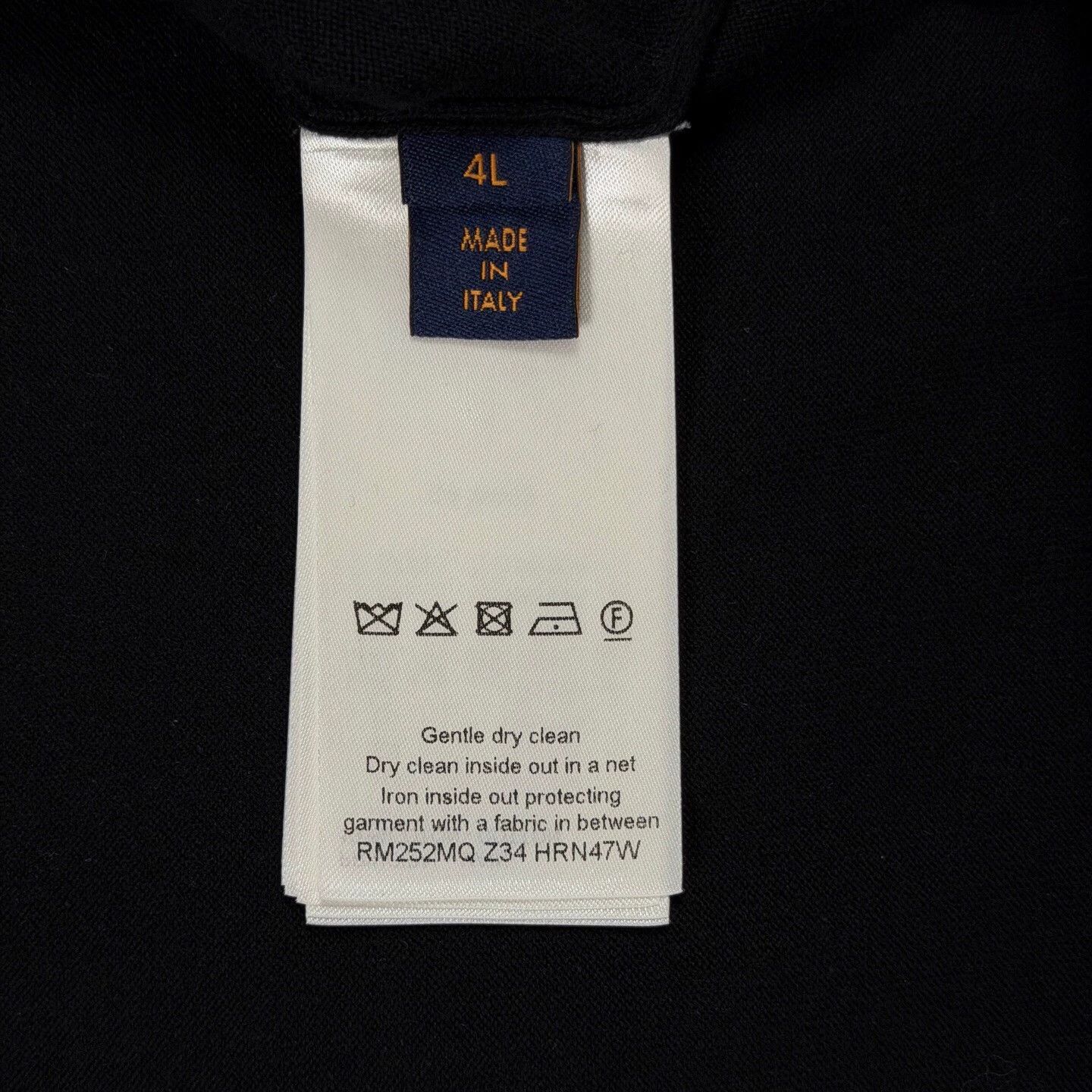 Louis Vuitton LV 25 Black Cuff Allover Print Knit Tee 4L Size US XXL / EU 58 / 5 - 4 Thumbnail