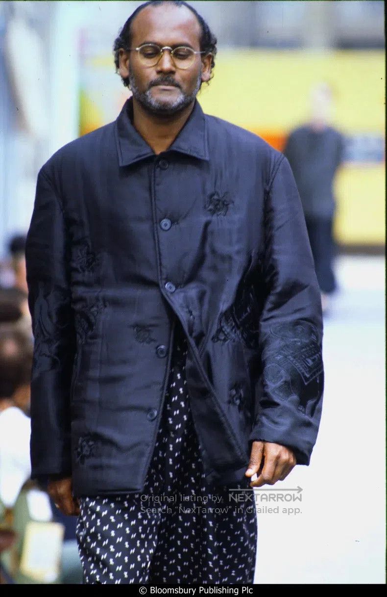 Yohji Yamamoto YOHJI YAMAMOTO Silk Embroidered Cotton Jacket Size US M / EU 48-50 / 2 - 7 Thumbnail