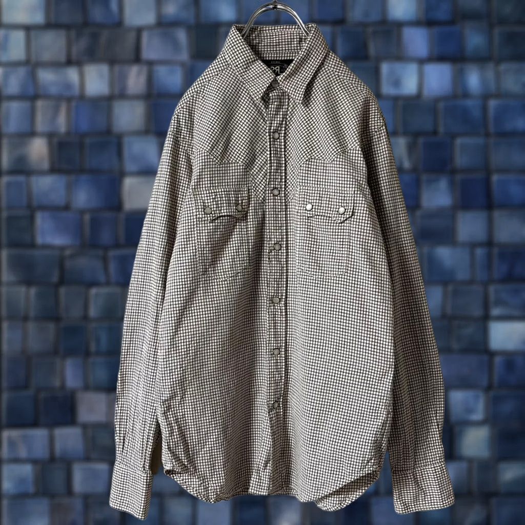 Ralph Lauren RRL RALPH LAUREN Shirt Size S Black Men's Western Check USED simple Stylish Size US S / EU 44-46 / 1 - 1 Thumbnail