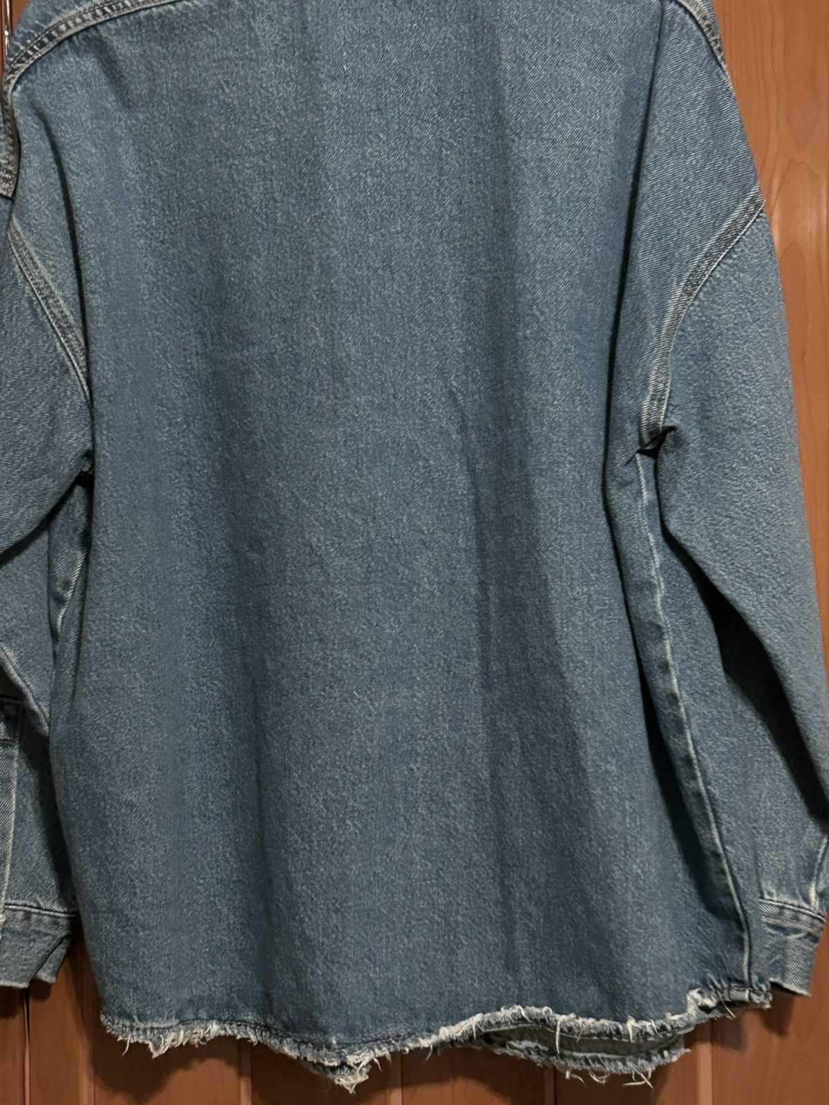 Zara Zara unisex denim jacket size S-M Size US M / EU 48-50 / 2 - 3 Thumbnail