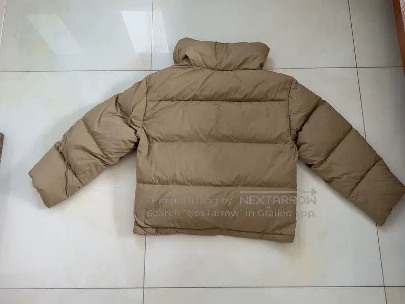 Acne Studios Acne Studios Women's Short Down Jacket, beige Size XXS / US 00 / IT 34 - 2 Thumbnail
