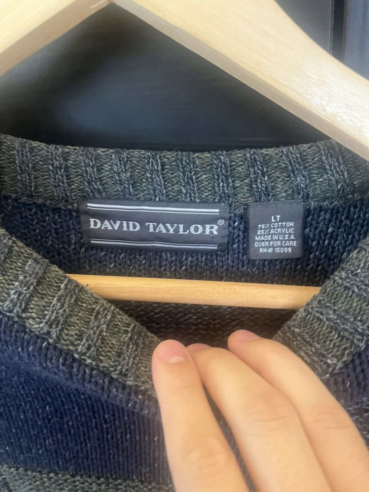 David Taylor Vintage Sweater Size US XL / EU 56 / 4 - 2 Thumbnail