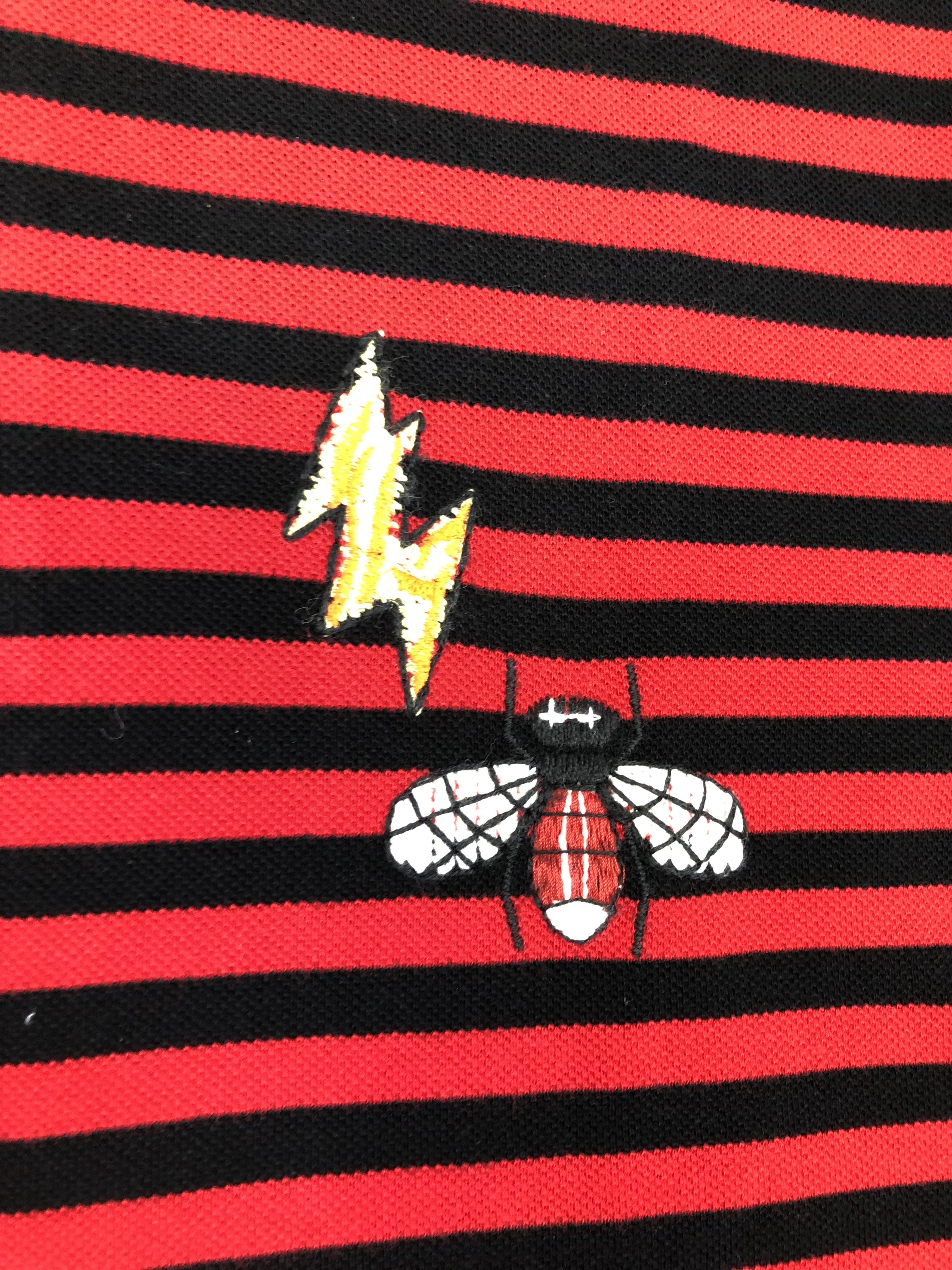 Gucci Men's Gucci Bee Polo Size US L / EU 52-54 / 3 - 2 Thumbnail