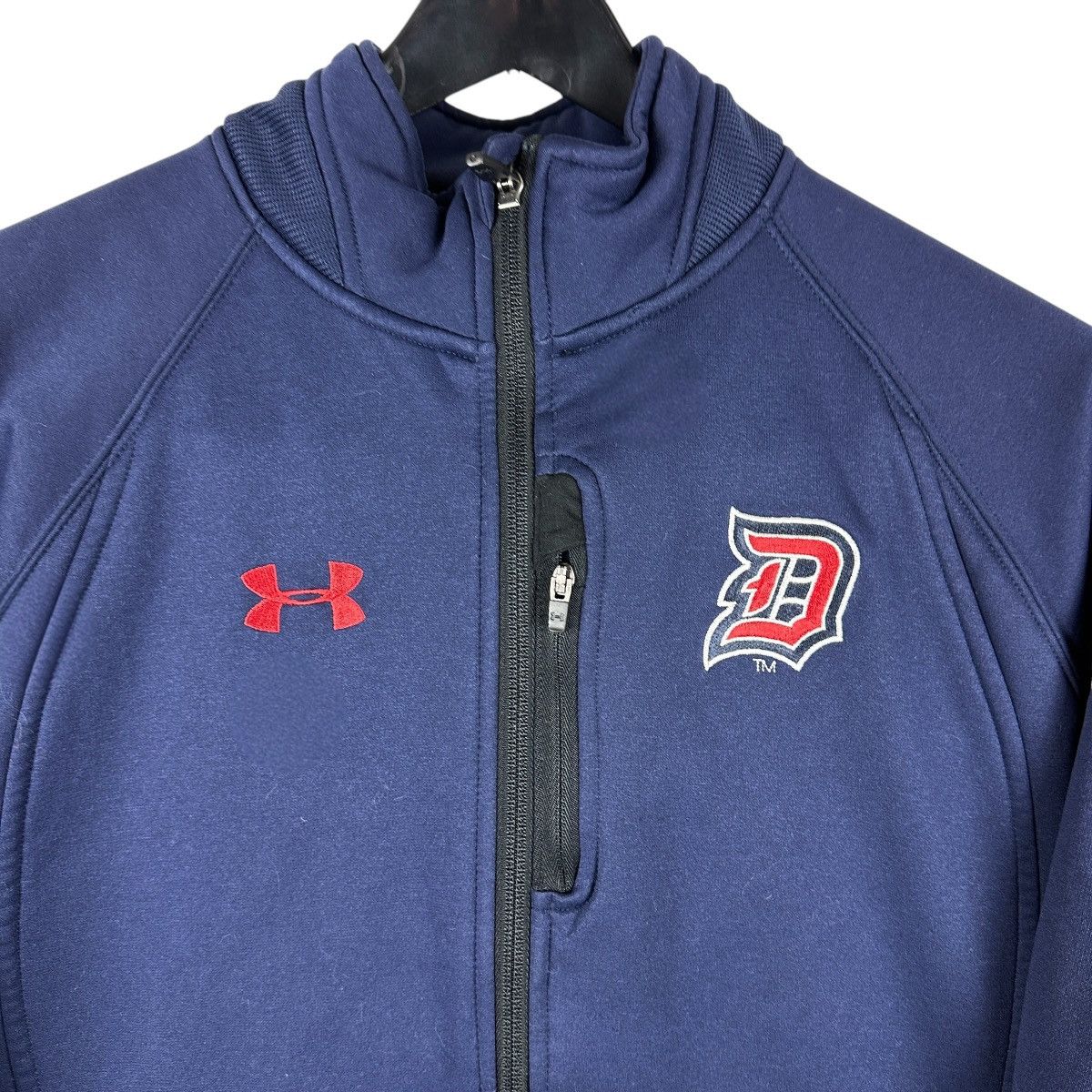 Under Armour Mens Y2K Under Armour Duquesne University Jacket Size US M / EU 48-50 / 2 - 2 Thumbnail