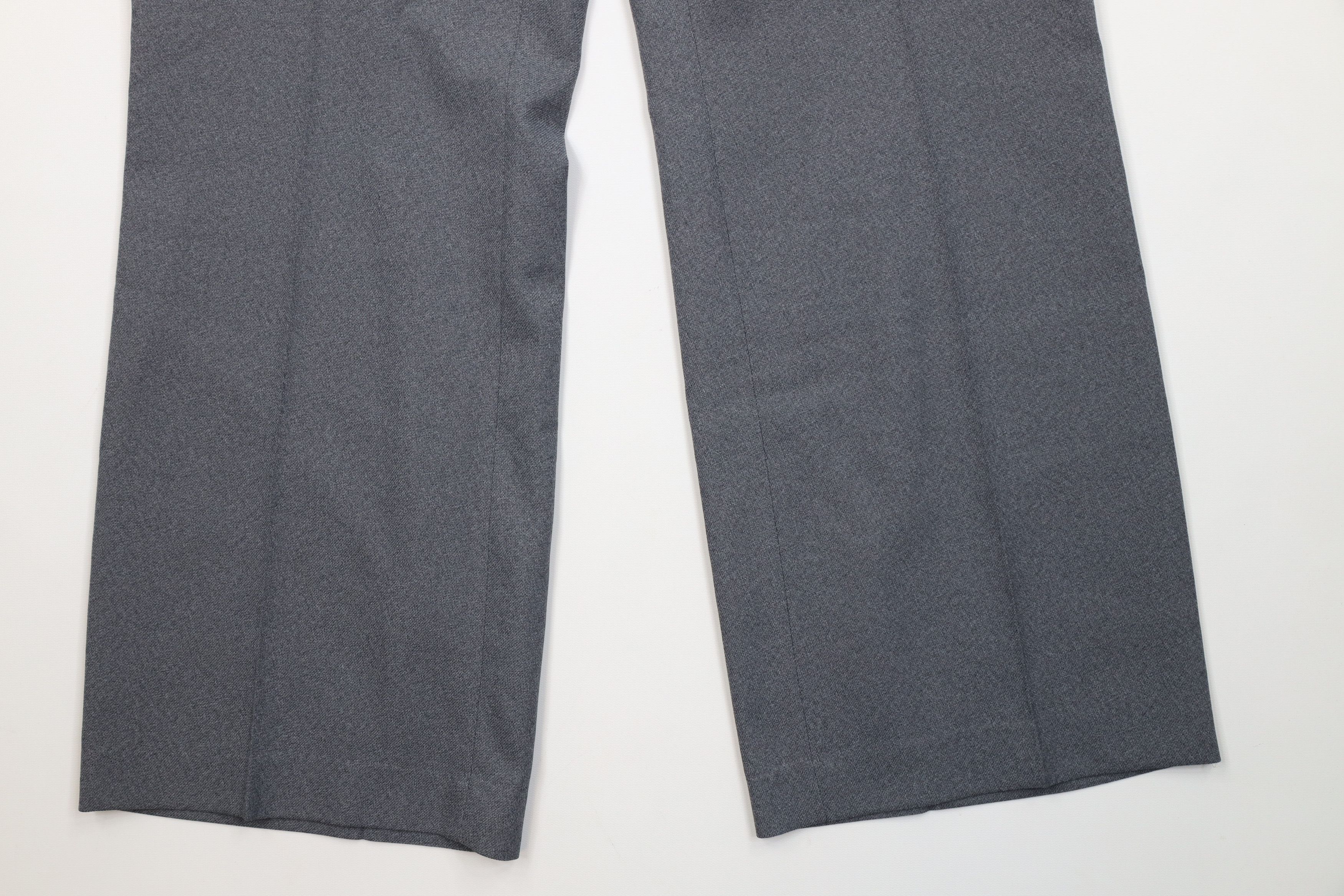 Vintage Vintage 70s Streetwear Bell Bottoms Chino Pants Gray USA Size US 34 / EU 50 - 4 Thumbnail