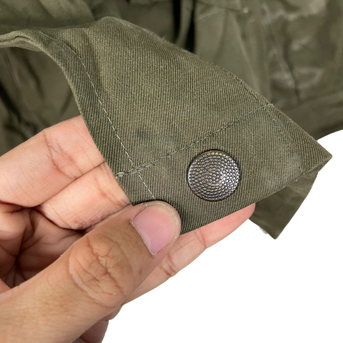 Vintage Vintage Olive Drab Italian Army Surplus Field Jacket Size US S / EU 44-46 / 1 - 14 Thumbnail