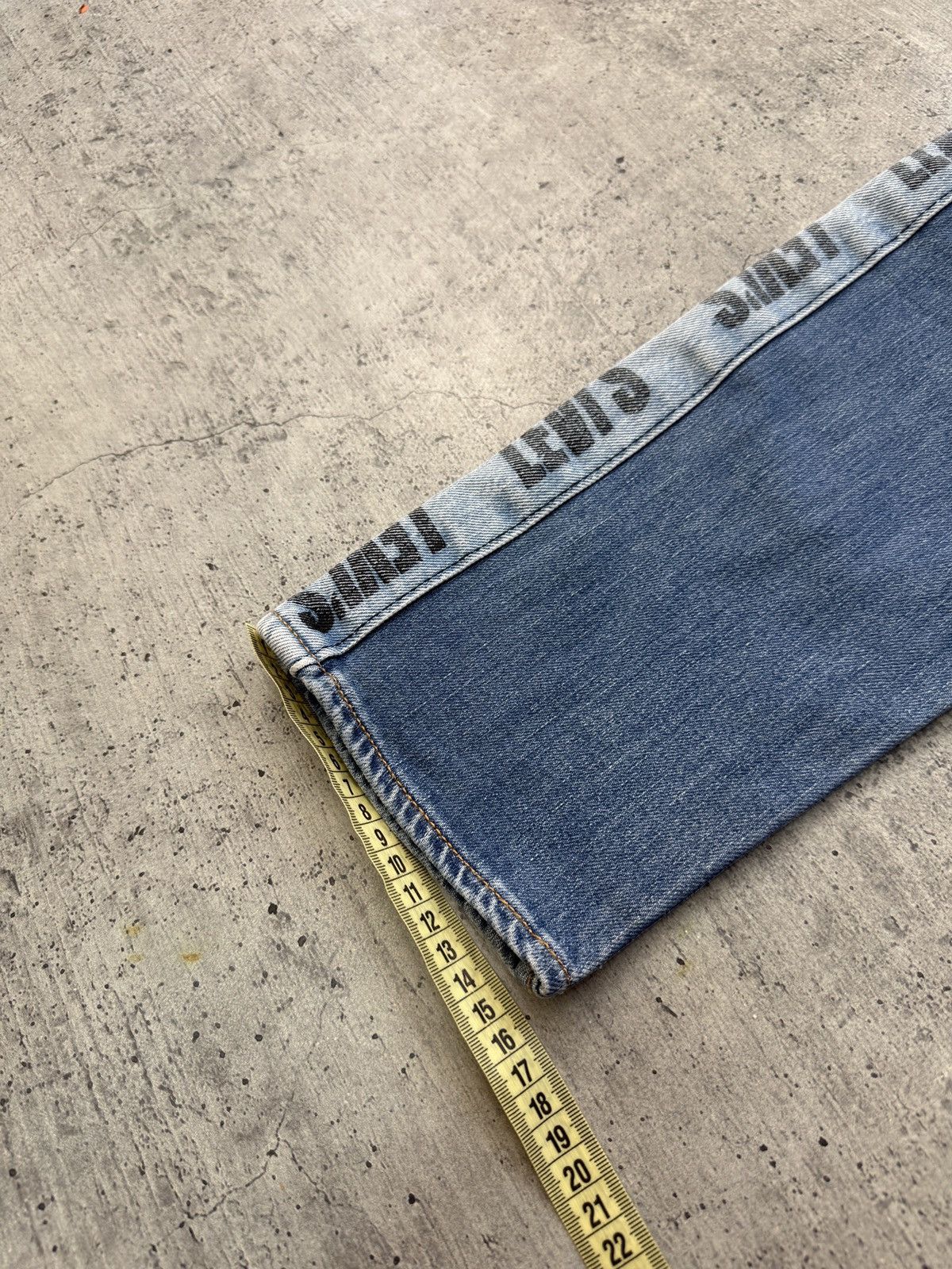 Levi's Vintage Levi’s Big E Hi Ball Light Blue Denim Jeans 30x30 Size US 30 / EU 46 - 9 Thumbnail