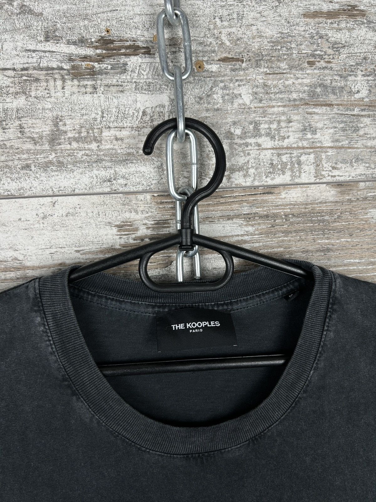 Japanese Brand × The Kooples Mens The Kooples Paris T Shirt Japanese brand big logo tee Size US M / EU 48-50 / 2 - 3 Thumbnail