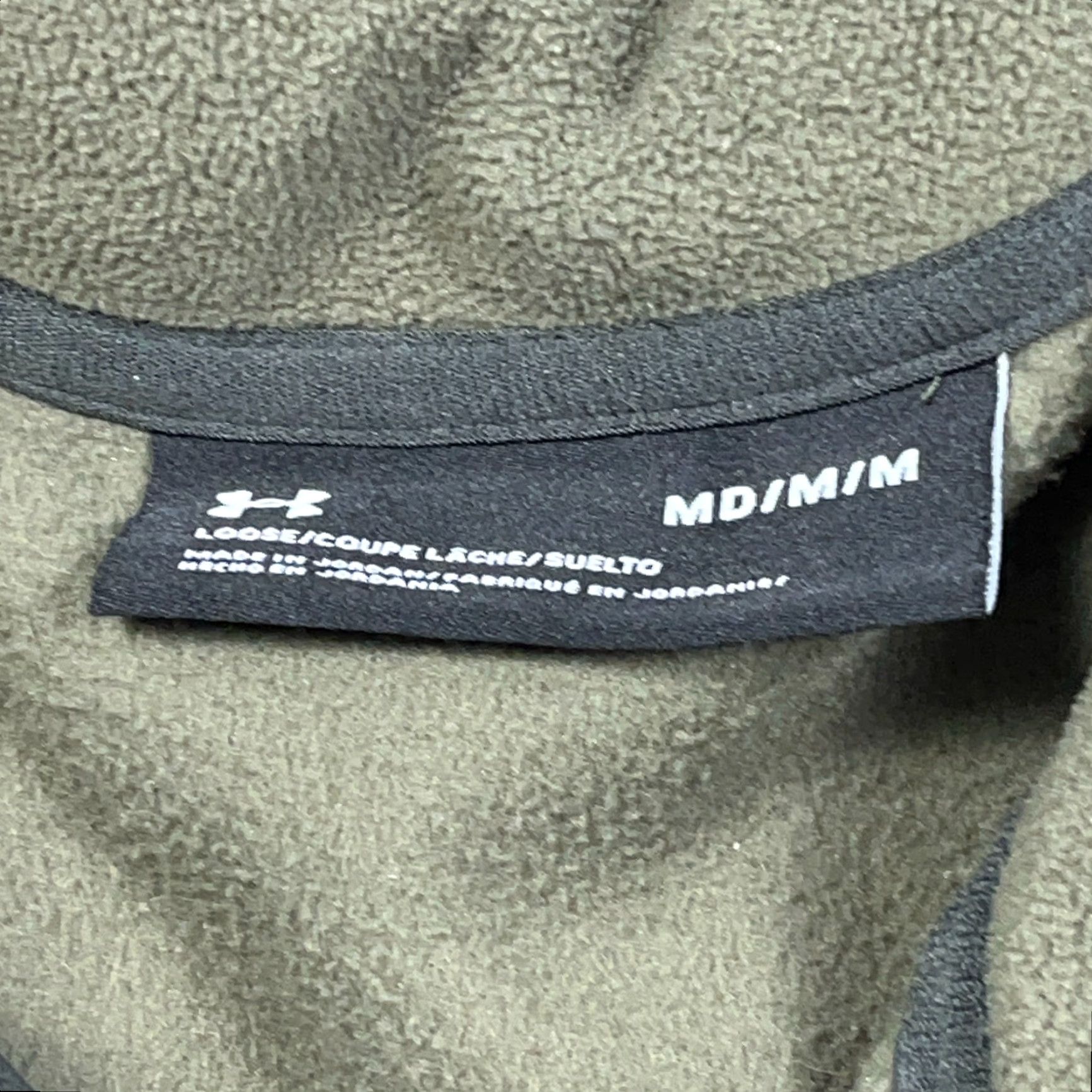 Under Armour Under Armour Sweater Men M Olive Green Pullover 1/4 Zip Polartec Sweatshirt Knit Sleeves Long Sleeve Regular Vintage? No Size US M / EU 48-50 / 2 - 4 Thumbnail
