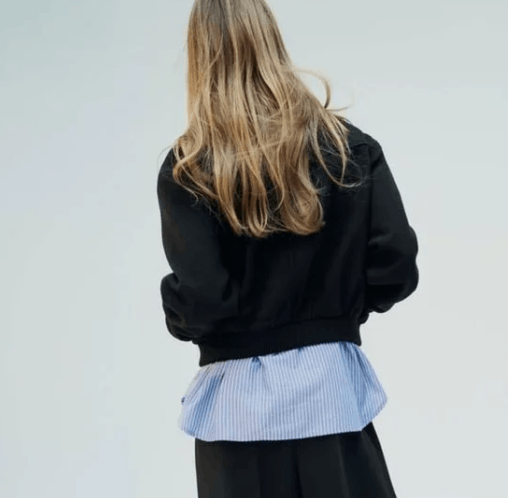 Zara Zara Soft Bomber Jacket Black Size XXL / US 16-18 / IT 52-54 - 5 Thumbnail