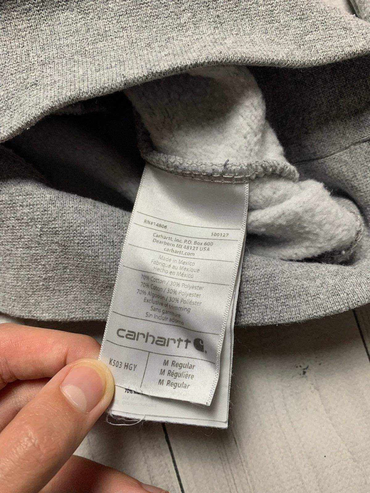 Carhartt Wip Vintage Carhartt Wip zip 1/3 sweatshirt size M logo Size US M / EU 48-50 / 2 - 5 Thumbnail