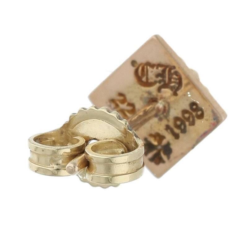 Chrome Hearts CHROME HEARTS 22K Pyramid cross stud earring ytk Size ONE SIZE - 2 Thumbnail