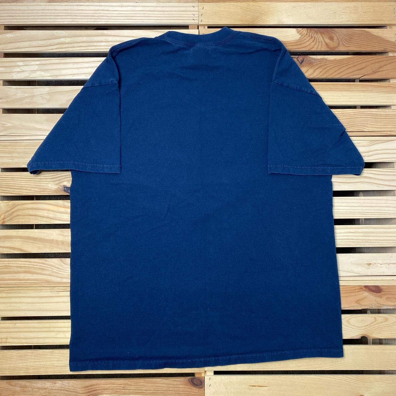 Nike Vintage Nike Navy Blue Basketball Tee Size XL Size US XL / EU 56 / 4 - 2 Thumbnail