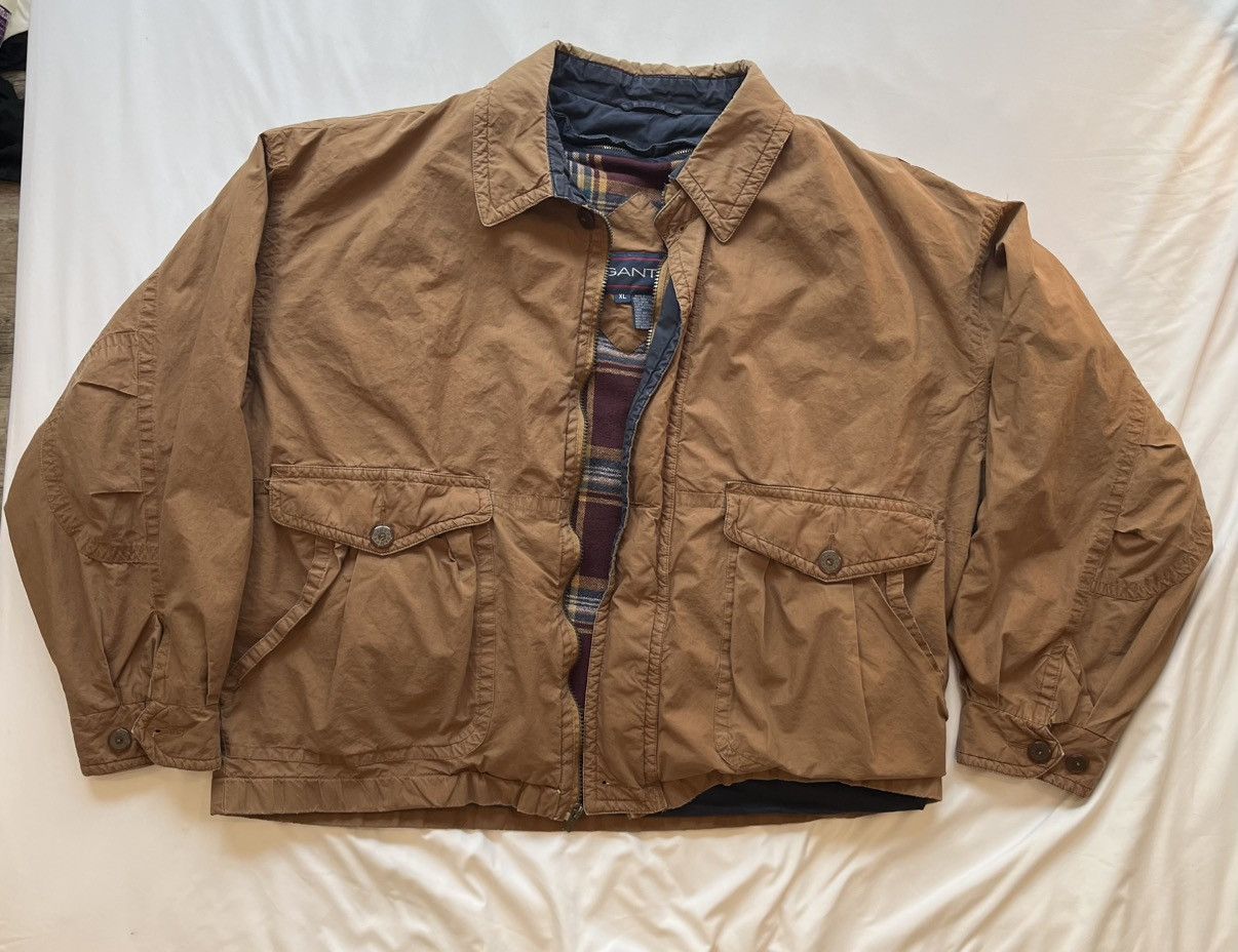 Gant GANT, Bomber Jacket, Utility, Cotton, Striped interior, XL Size US XL / EU 56 / 4 - 1 Thumbnail