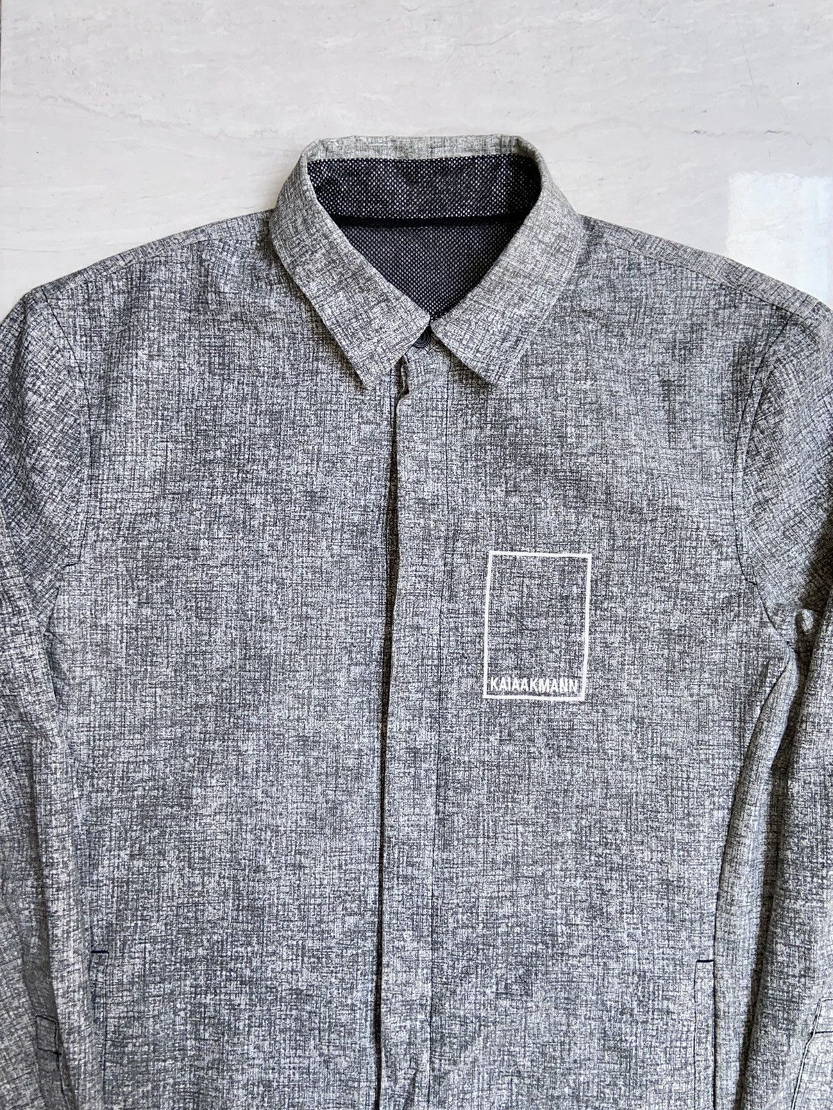 Designer × Japanese Brand × Kai Aakmann KAI AAKMANN Grey Long Shirt Size US XL / EU 56 / 4 - 7 Thumbnail