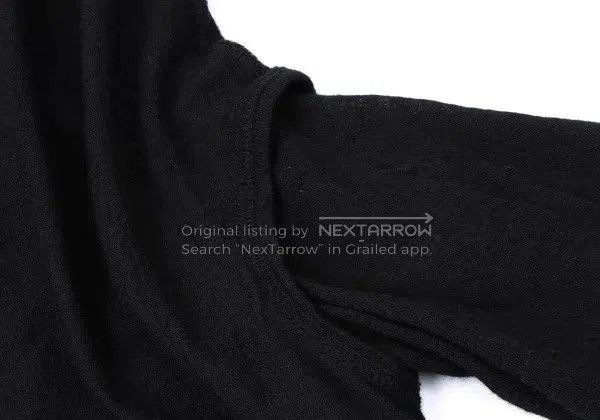Junya Watanabe Junya Watanabe Medium size Black vintage knit top Size M / US 6-8 / IT 42-44 - 6 Thumbnail