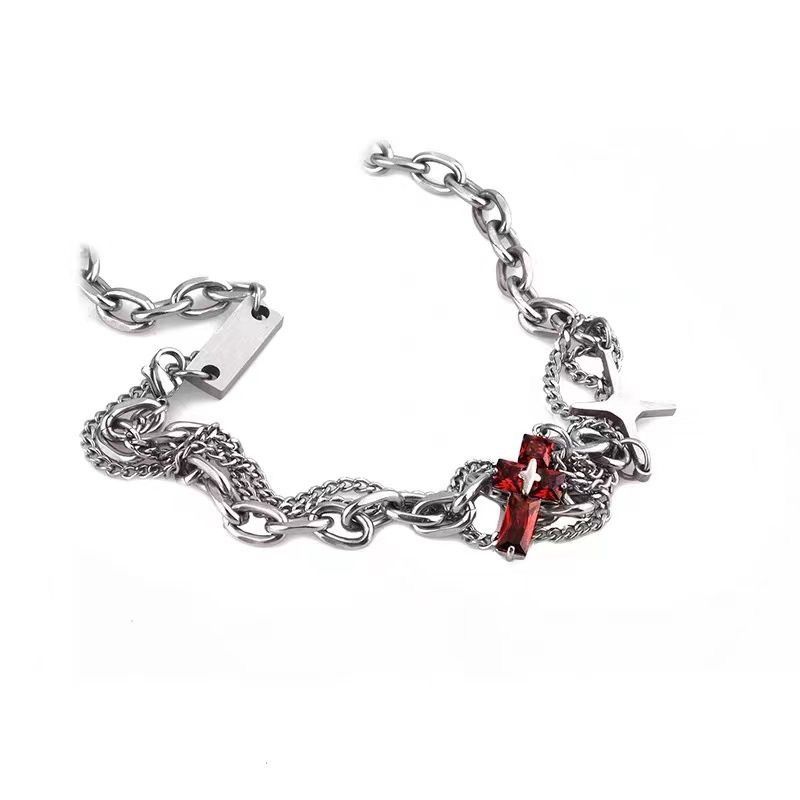 Japanese Brand × Vintage Retro punk necklace Size ONE SIZE - 3 Thumbnail