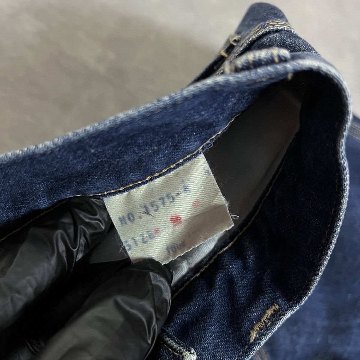 Japanese Brand 2000s D.M.G Japan Denim High Waisted Straight Indigo Archive Size US 26 / EU 42 - 5 Thumbnail