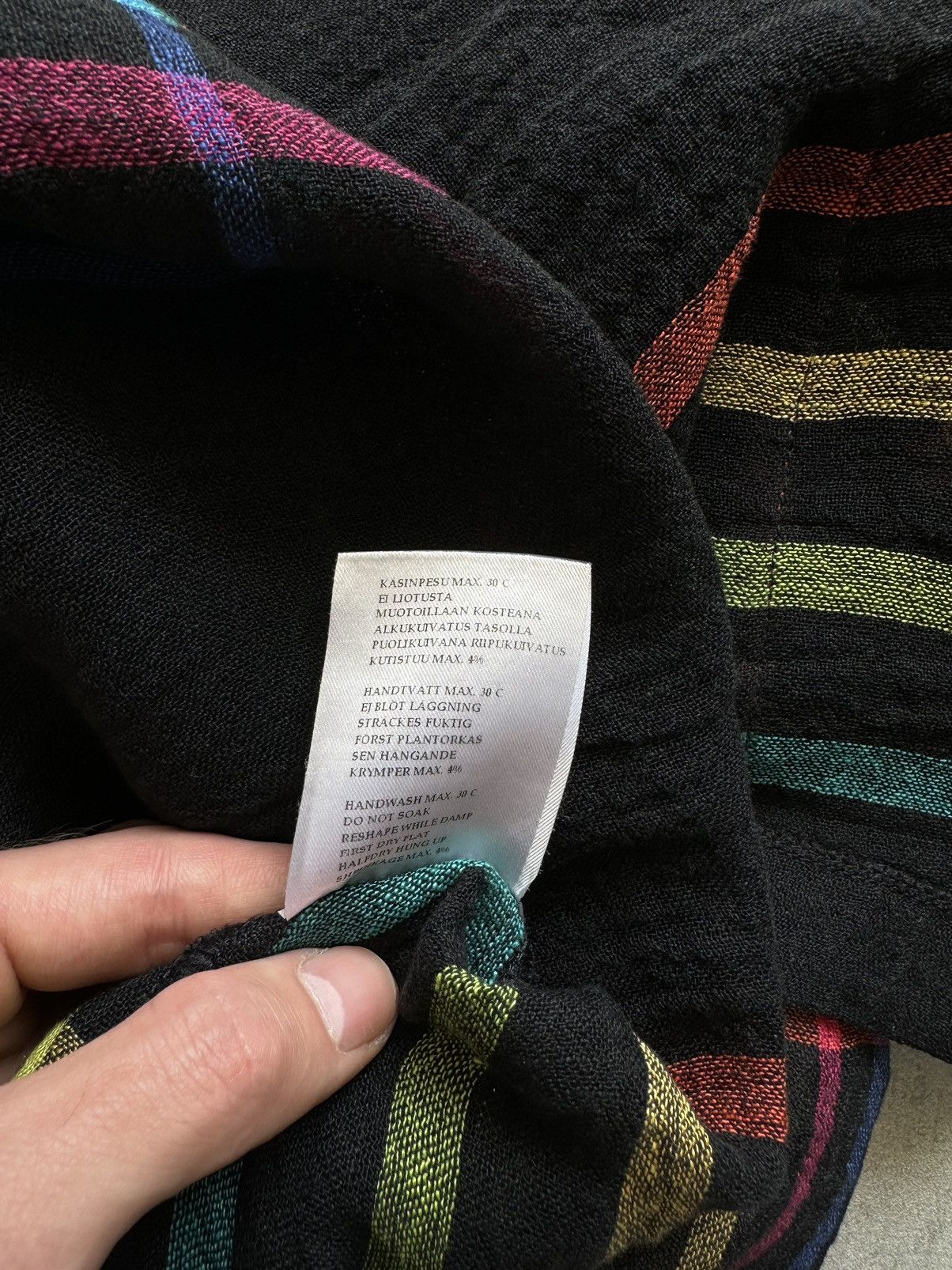 Designer × Japanese Brand AINO LINEN DRESS Plaid lino midi dress Womens relaxed XS Size XS / US 0-2 / IT 36-38 - 6 Thumbnail