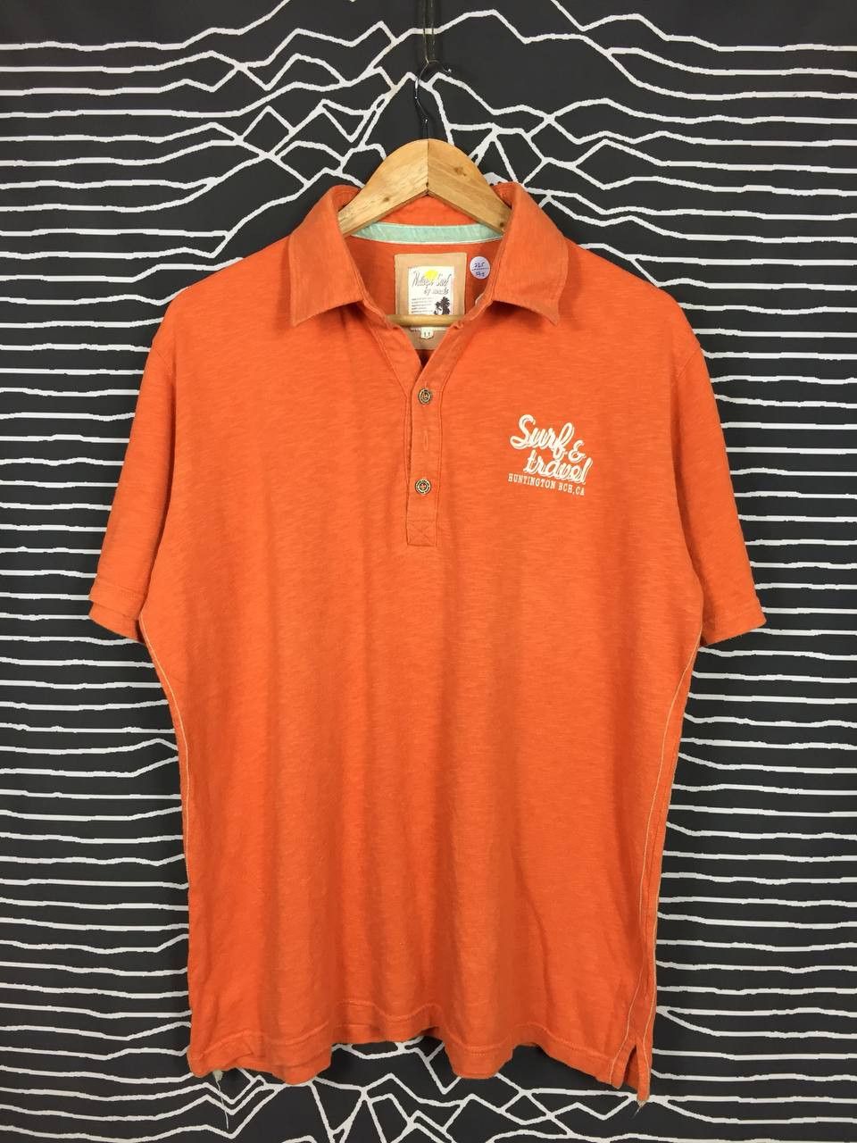 Vintage Vtg Natural Trip Surf & Travel Huntington Beach Polo Tee Size US XL / EU 56 / 4 - 4 Thumbnail