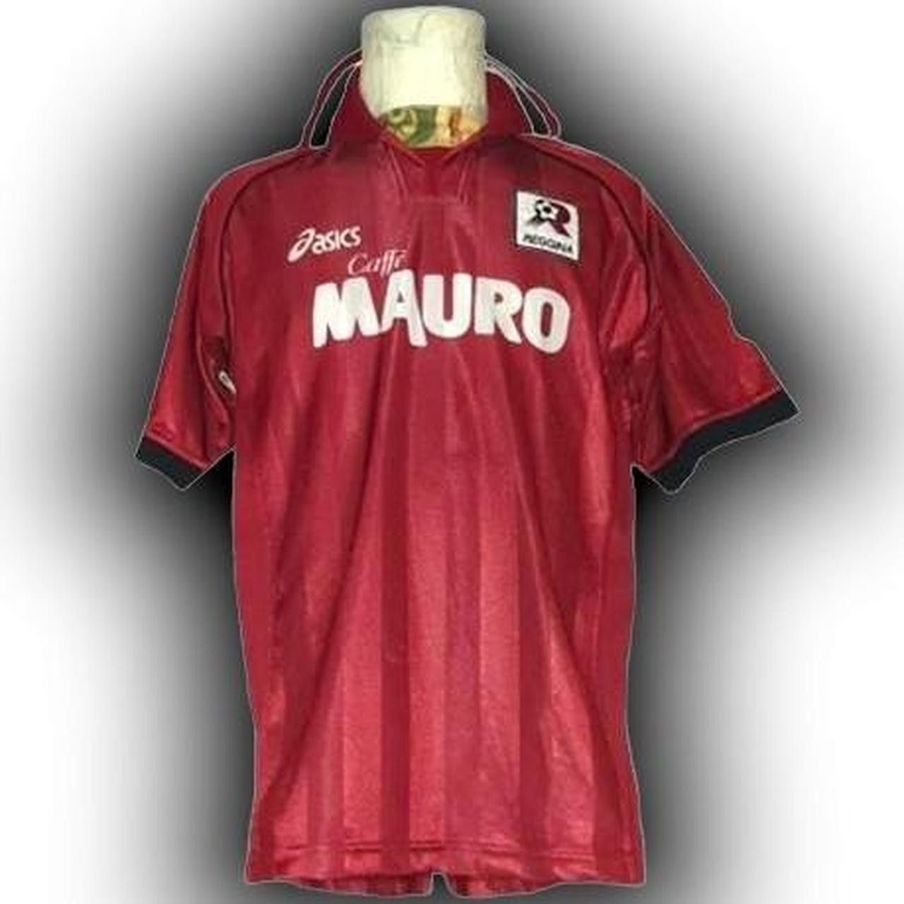 Asics Reggina Calabria Italy 2002 2003 Home Shirt Jersey Size US L / EU 52-54 / 3 - 2 Thumbnail