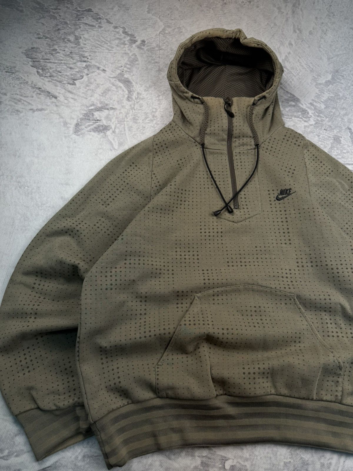 Nike × Vintage NIKE VINTAGE CENTER LOGO OVERSIZE BOXY HOODIE Size US M / EU 48-50 / 2 - 2 Thumbnail