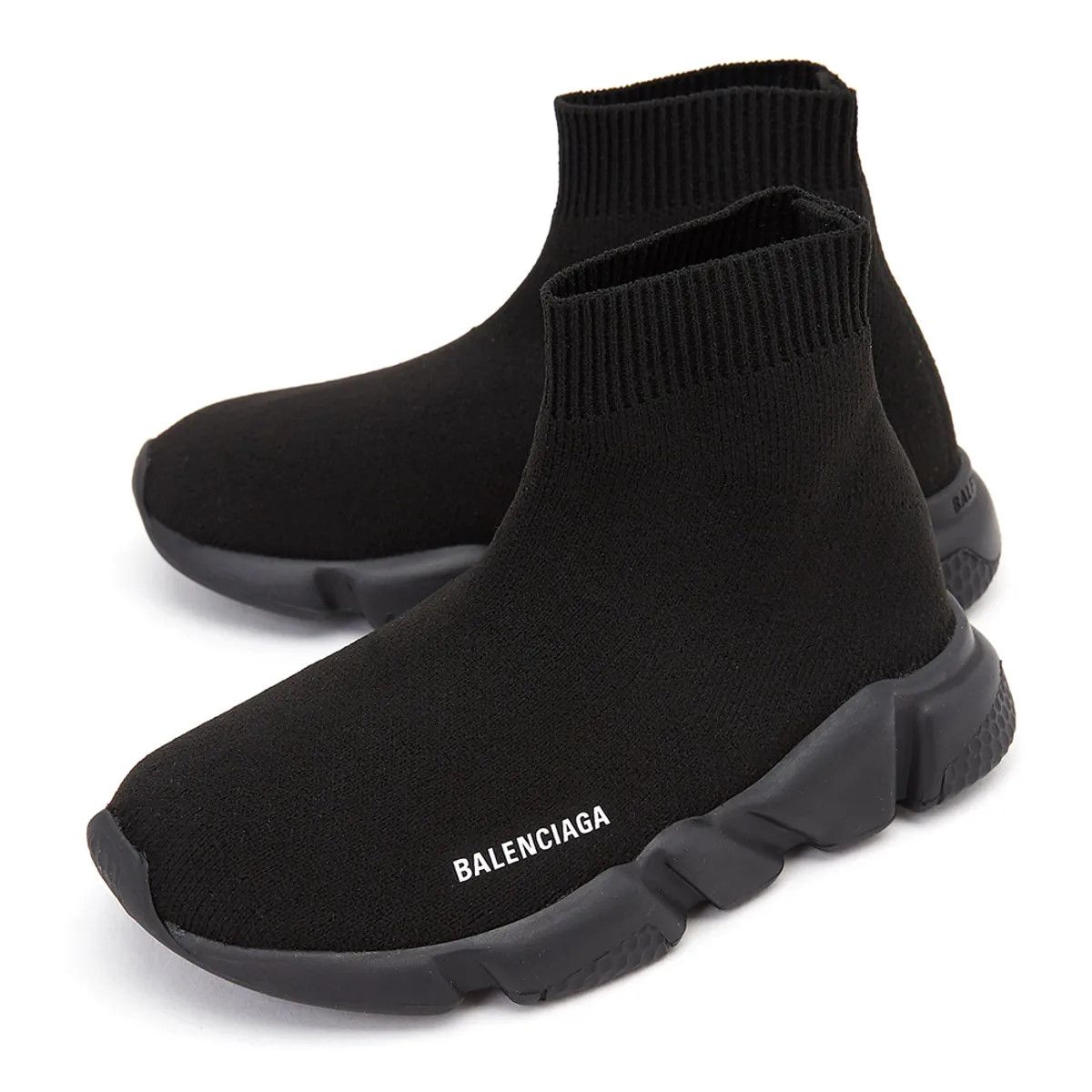 Balenciaga o1bcso1str0126 Size: KIDS 31-32 / Speed Sneakers in Black Size US 5 / EU 37 - 2 Thumbnail