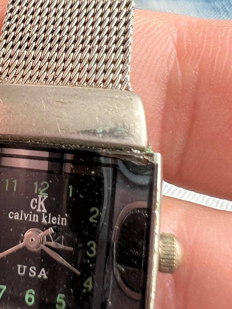 Japanese Brand × Vintage Vintage Calvin Klein USA 90s Full Steel futuristic Watch Size ONE SIZE - 4 Thumbnail