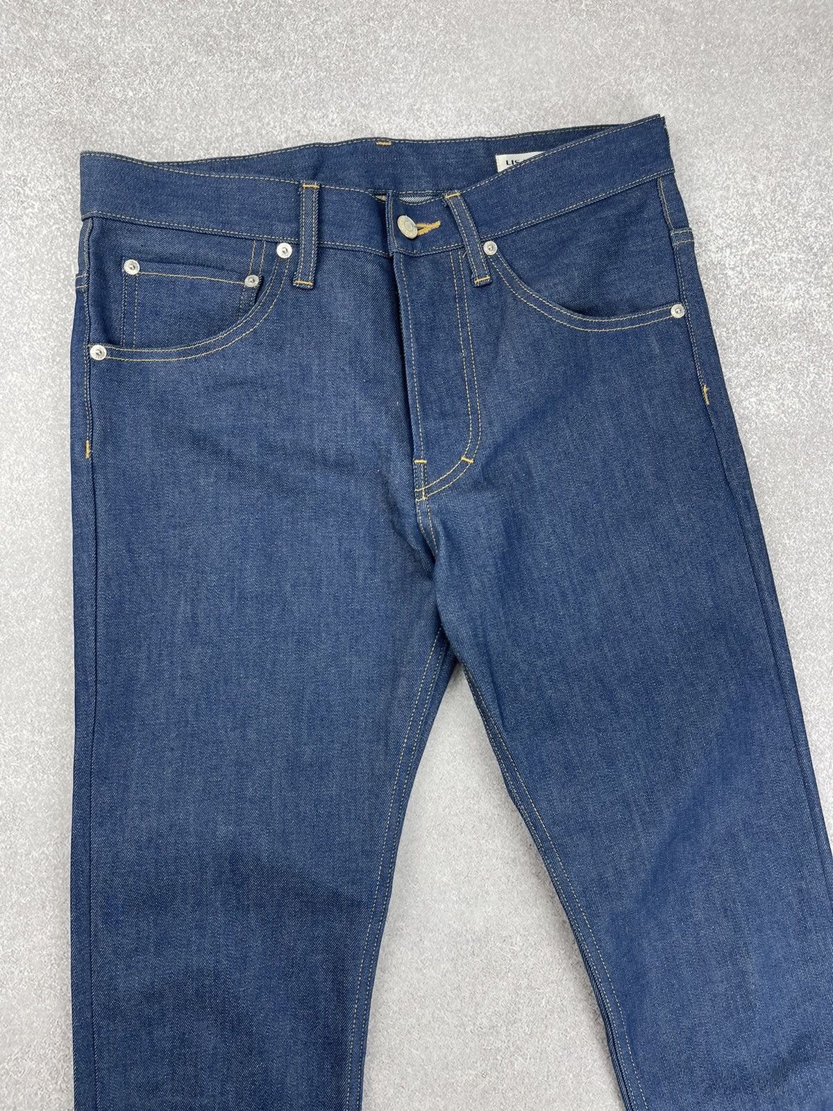 Japanese Brand Lis Lareida Lennox Straight Denim Jeans Japan Style Size 34 Size 34" / US 12 / IT 48 - 3 Thumbnail