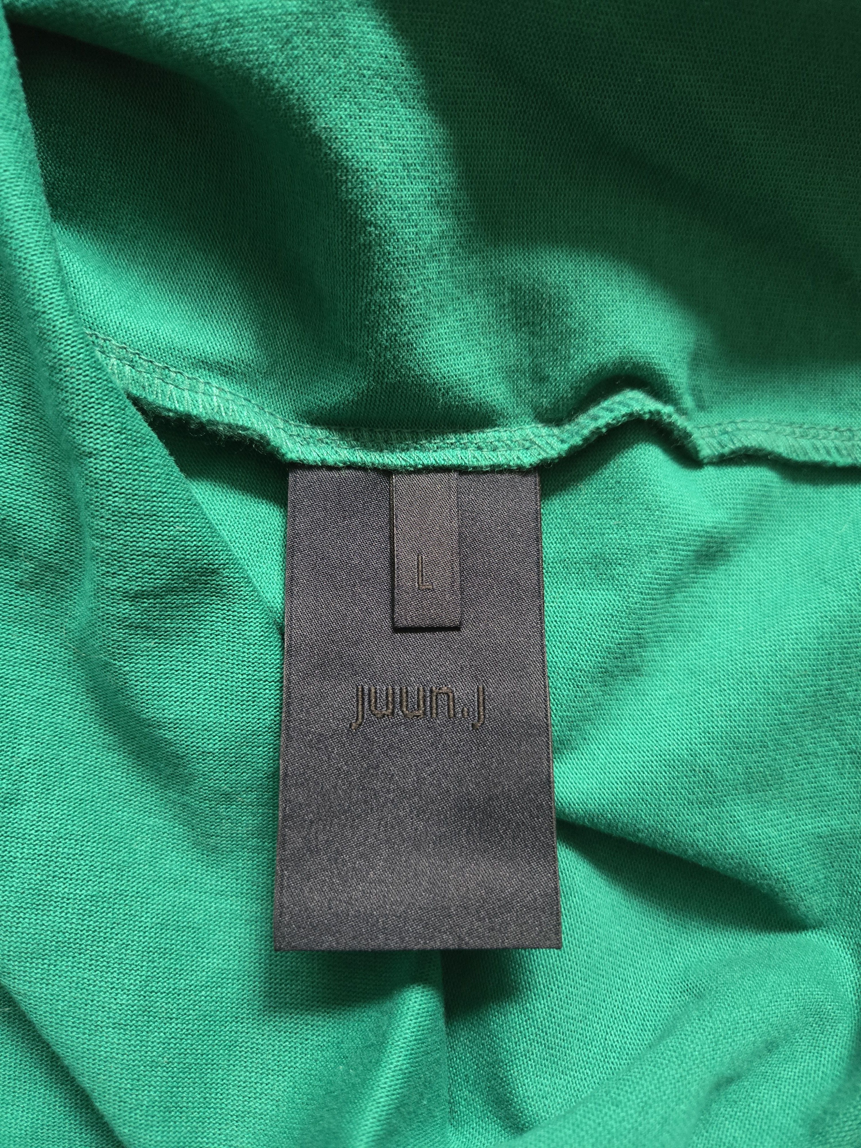 Juun.J Juun J Ss22 L Délicat Graphic Oversized Apple Green T shirt Size US L / EU 52-54 / 3 - 6 Thumbnail