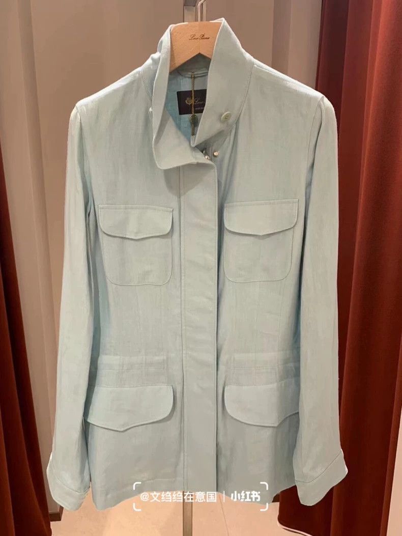 Loro Piana LORO PIANA Flax-traveler jacket Size XS / US 0-2 / IT 36-38 - 1 Thumbnail