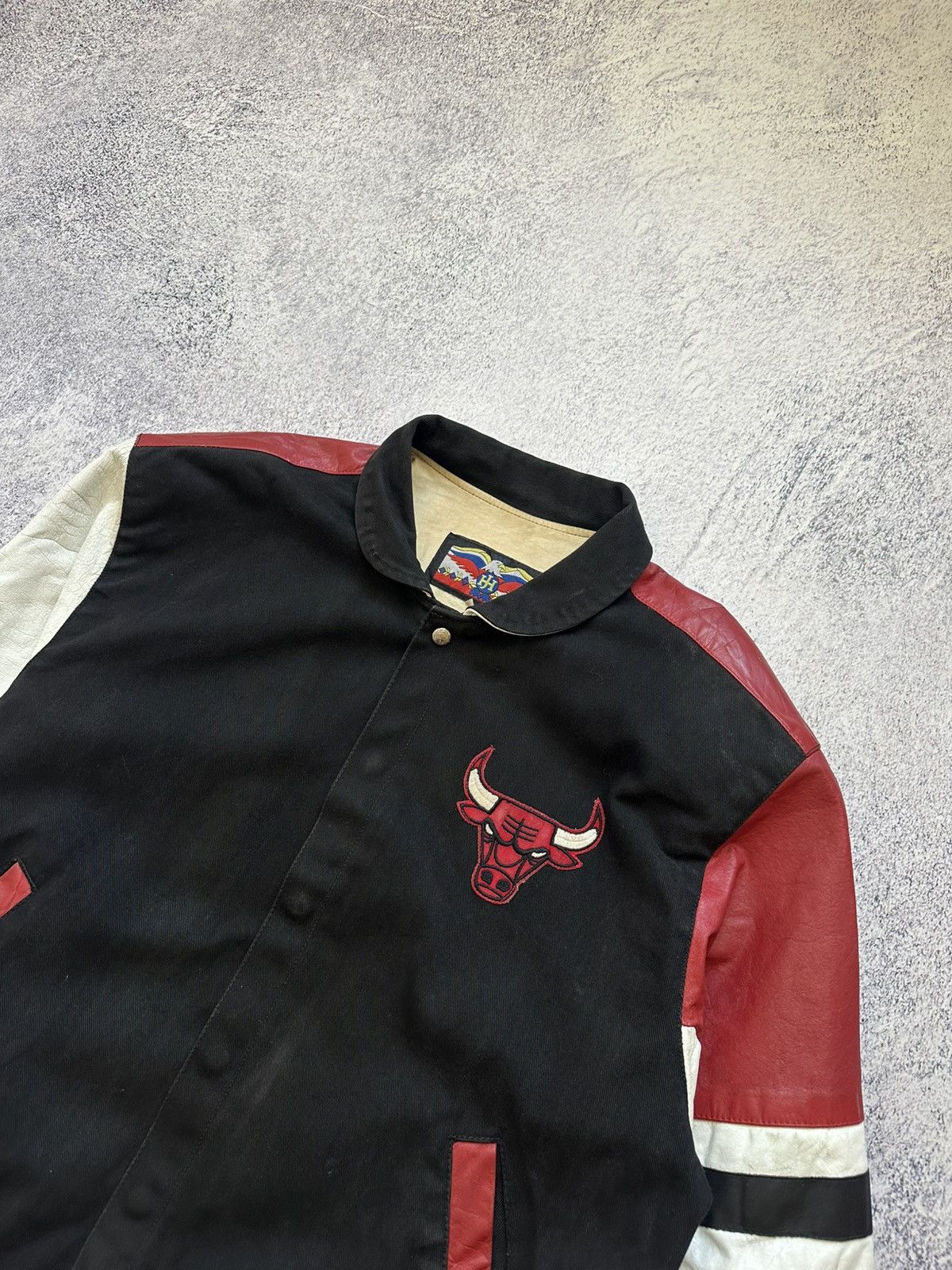 Jeff Hamilton 1993 Jeff Hamilton Chicago Bulls Jacket Size US XL / EU 56 / 4 - 8 Thumbnail