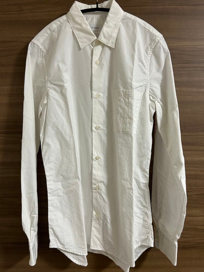 Jil Sander Jil Sander White Shirt 2008-2010 Raf Simons Era Size US S / EU 44-46 / 1 - 1 Thumbnail