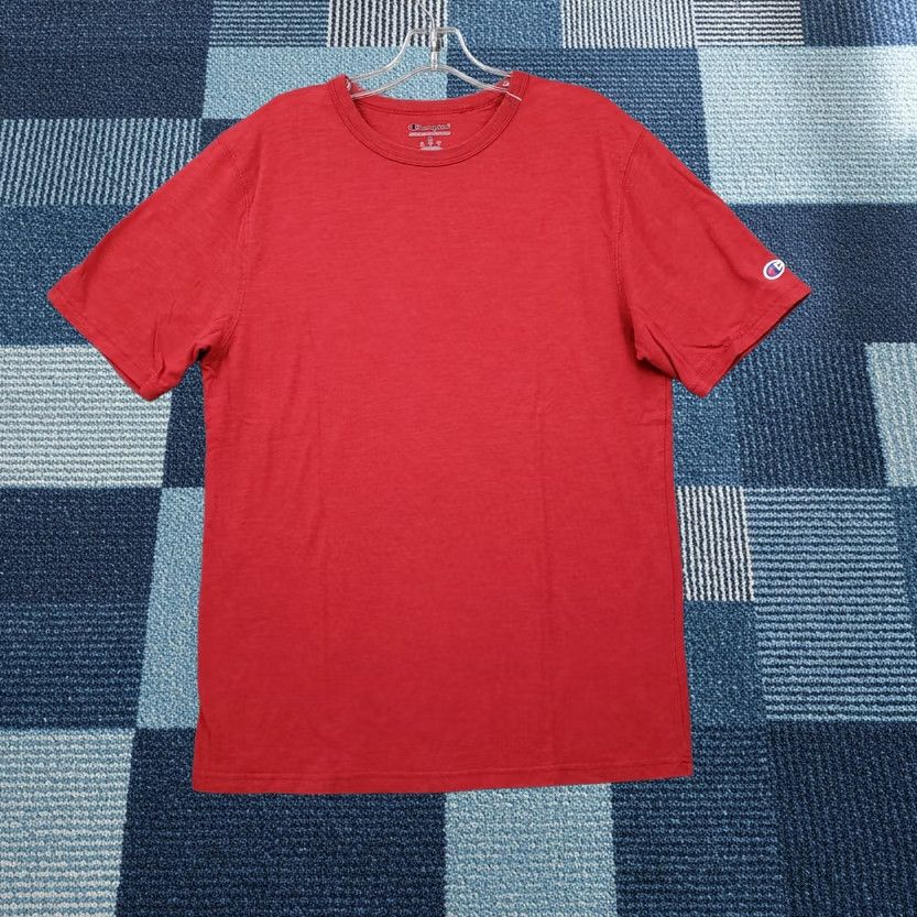 Champion Champion T-Shirt Mens M Medium Red Crew Neck Short Sleeves Pullover Athleticwear Size US M / EU 48-50 / 2 - 1 Thumbnail