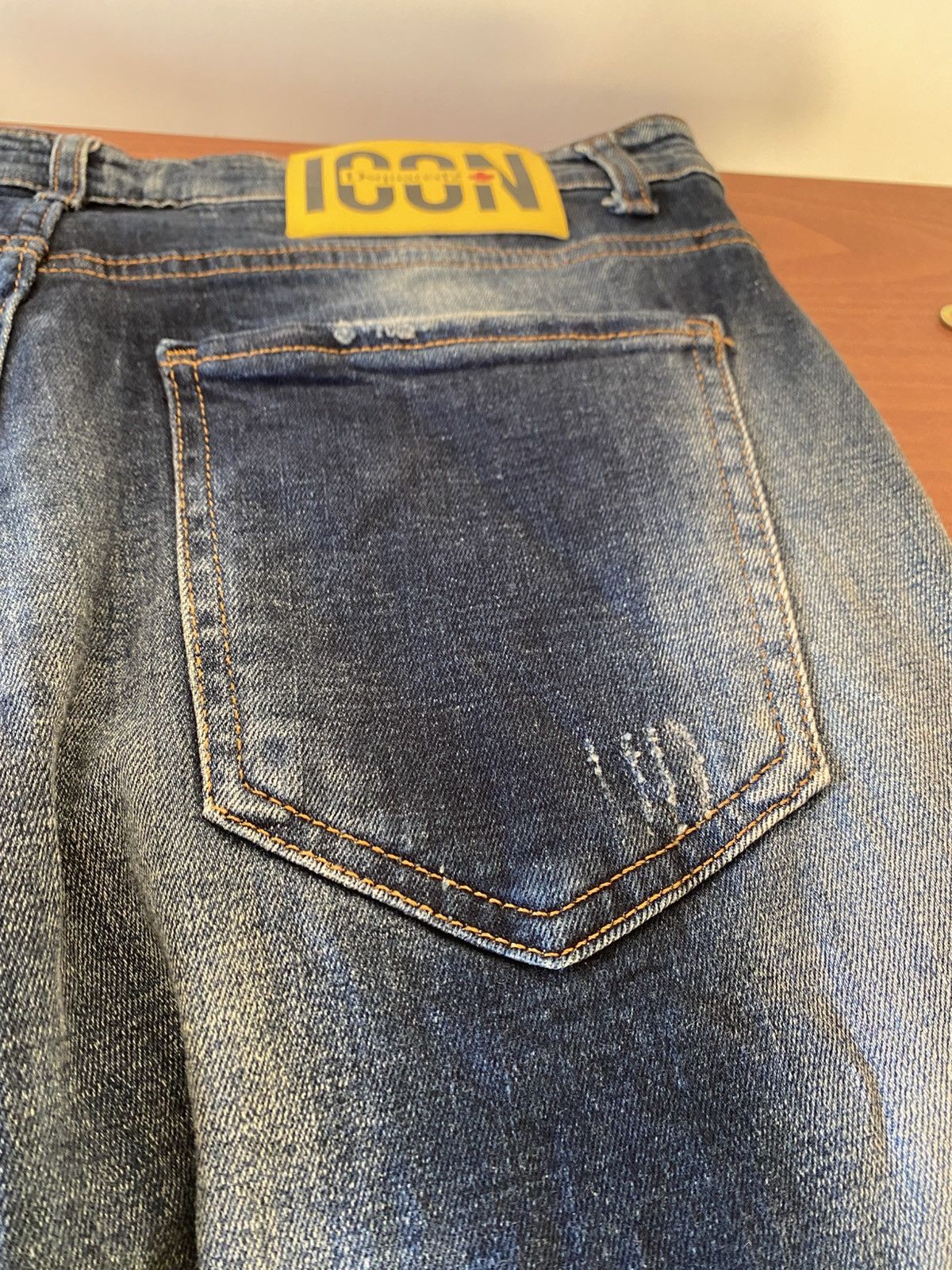Dsquared2 DS2 Paint Distressed ICON Jeans Size US 34 / EU 50 - 15 Thumbnail