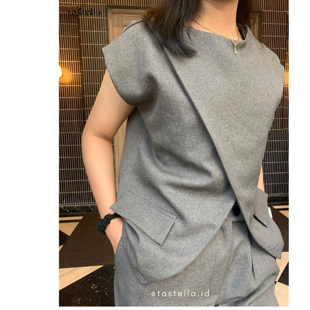 Mango TASTELLA Xafira Vest Military Olive Size ONE SIZE - 1 Thumbnail